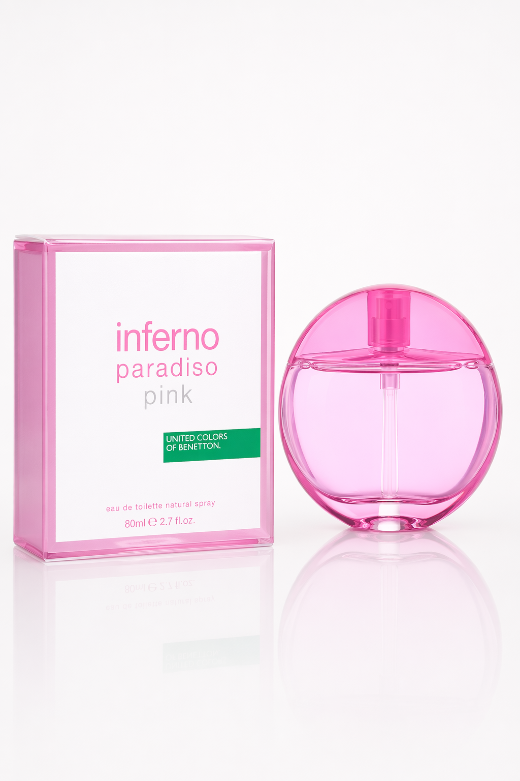 Inferno Paradiso Pink Eau De Toilette Spray By Benetton Default