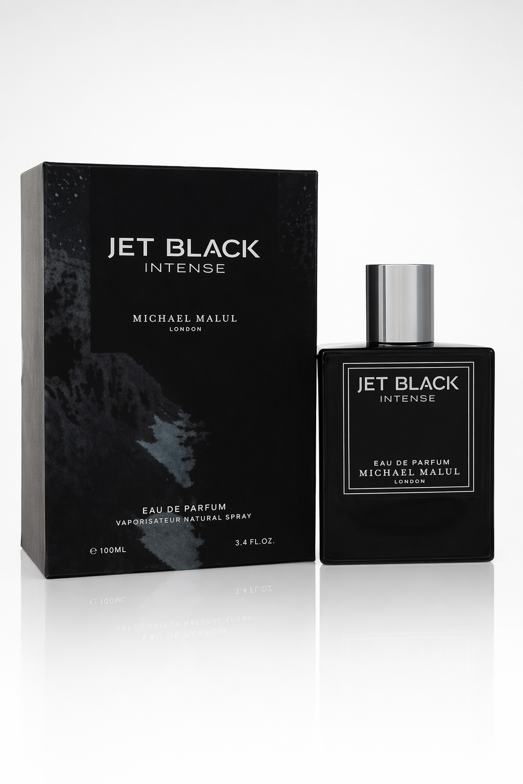 Jet Black Intense Eau De Parfum Spray By Michael Malul Default