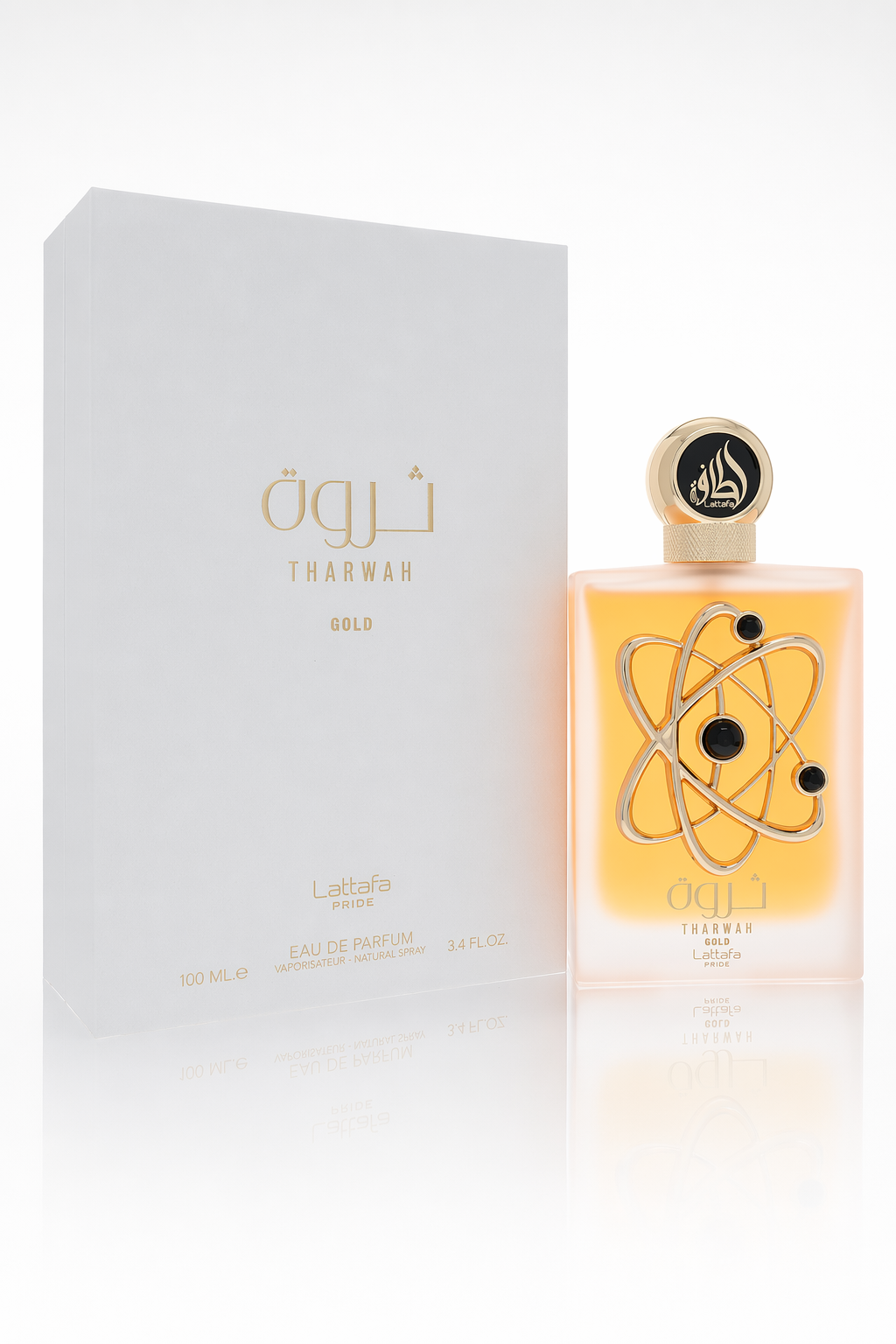 Lattafa Pride Tharwah Gold Eau De Parfum Spray By Lattafa Default