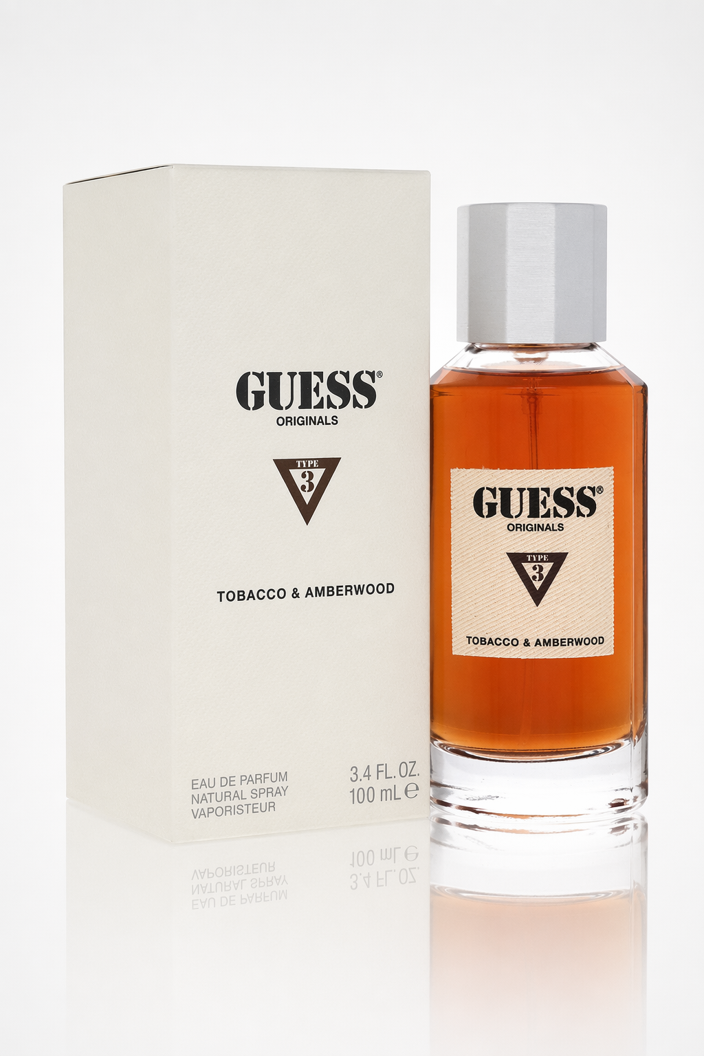 Guess Originals Type 3 Tabacco & Amberwood Eau De Parfum Spray By Guess Default