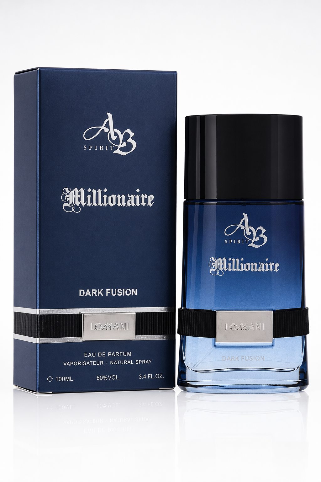 Spirit Millionaire Dark Fusion Eau De Parfum Spray (unboxed) By Lomani Default