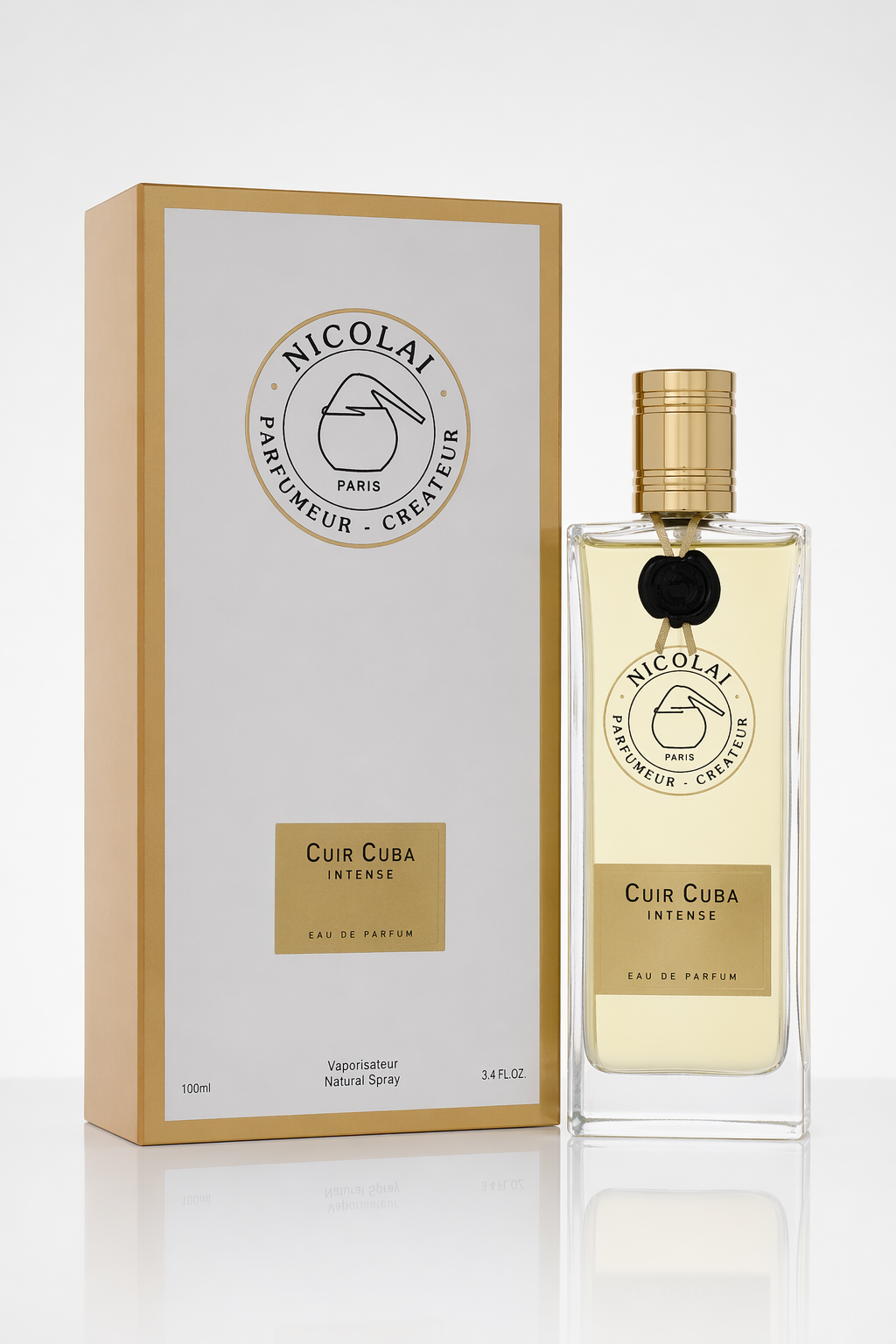Cuir Cuba Intense Eau De Parfum Spray (Unisex) By Nicolai Default