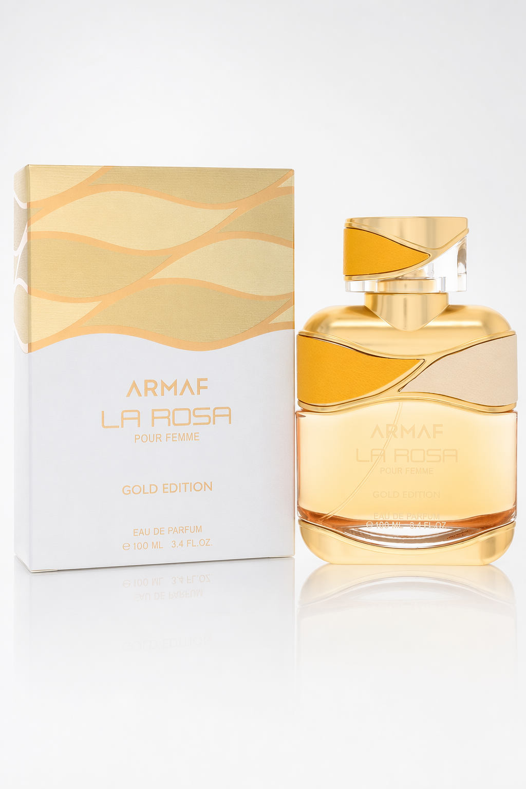 Armaf La Rosa Gold Edition Eau De Parfum Spray By Armaf Default