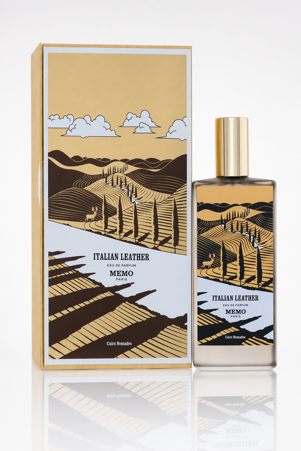 Italian Leather Eau De Parfum Spray (Unisex) By Memo Default
