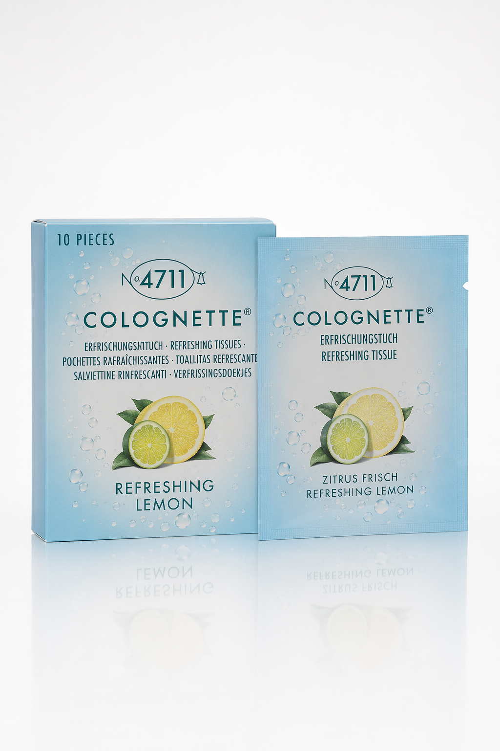 4711 Colognette Refreshing Lemon Box Of 10 Refreshing Tissues By 4711 Default