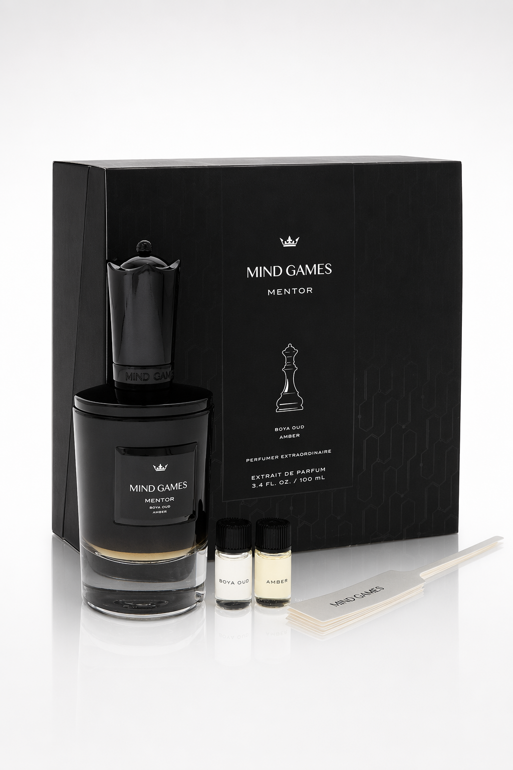 Mind Games Mentor Gift Set - 3.4 oz Extrait De Parfum Spray + 2 x 0.10 Mini EDP By Mind Games Default