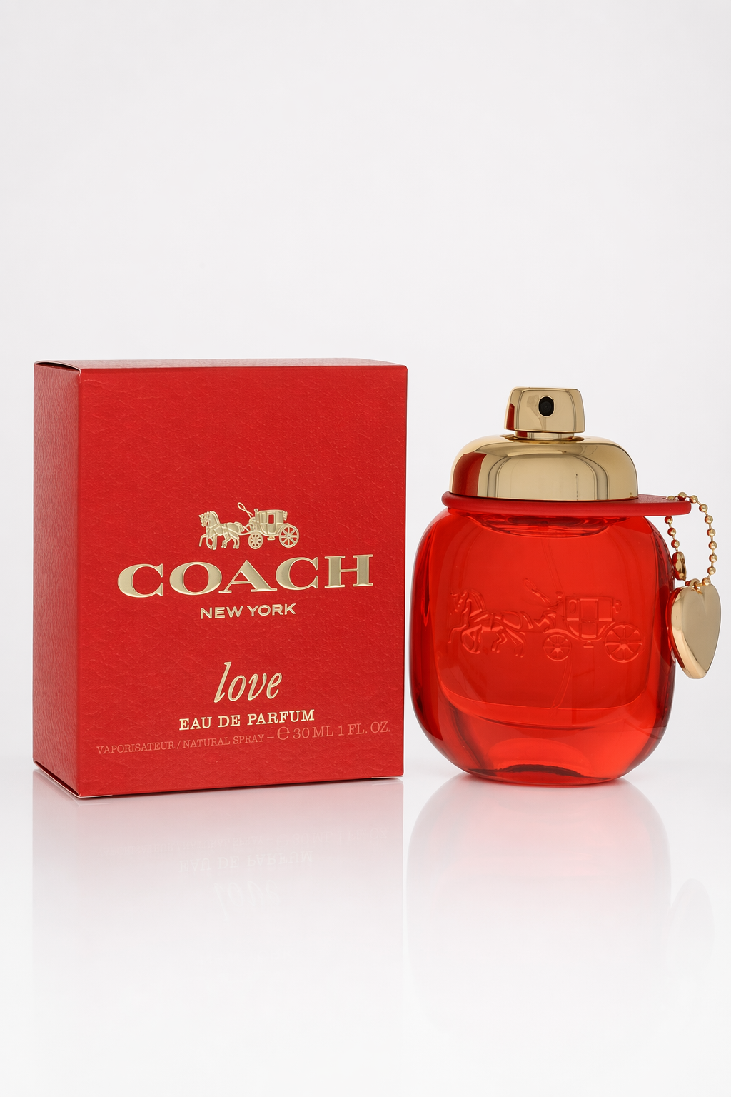 Coach Love Eau De Parfum Spray (red packaging) By Coach Default