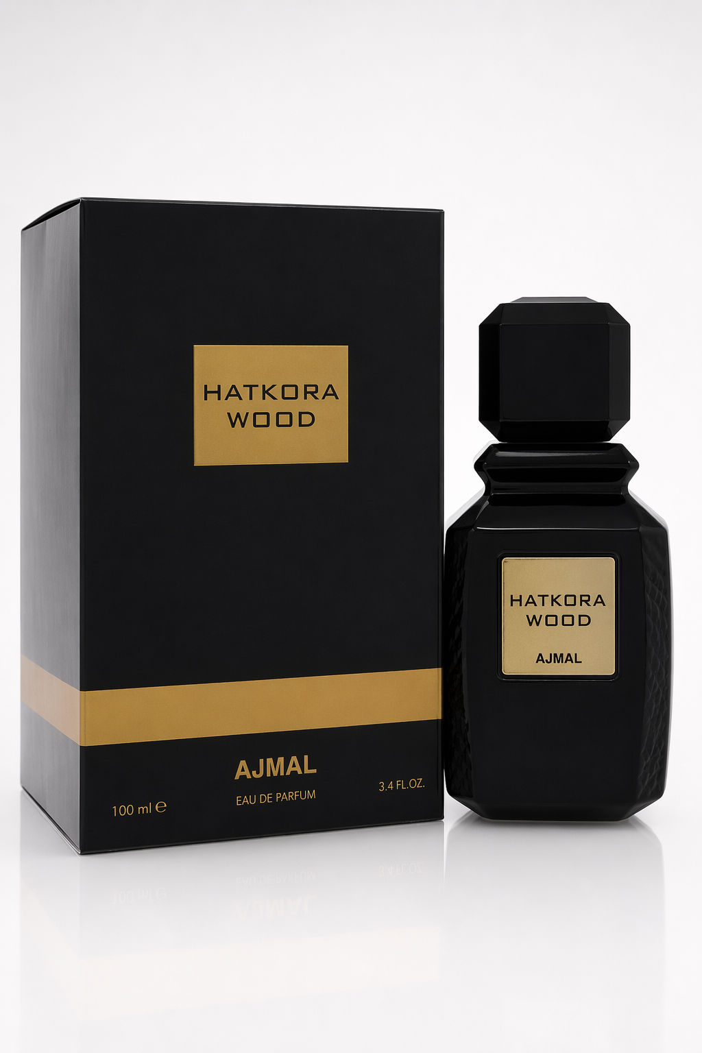 Hatkora Wood Eau De Parfum Spray (Unisex) By Ajmal Default