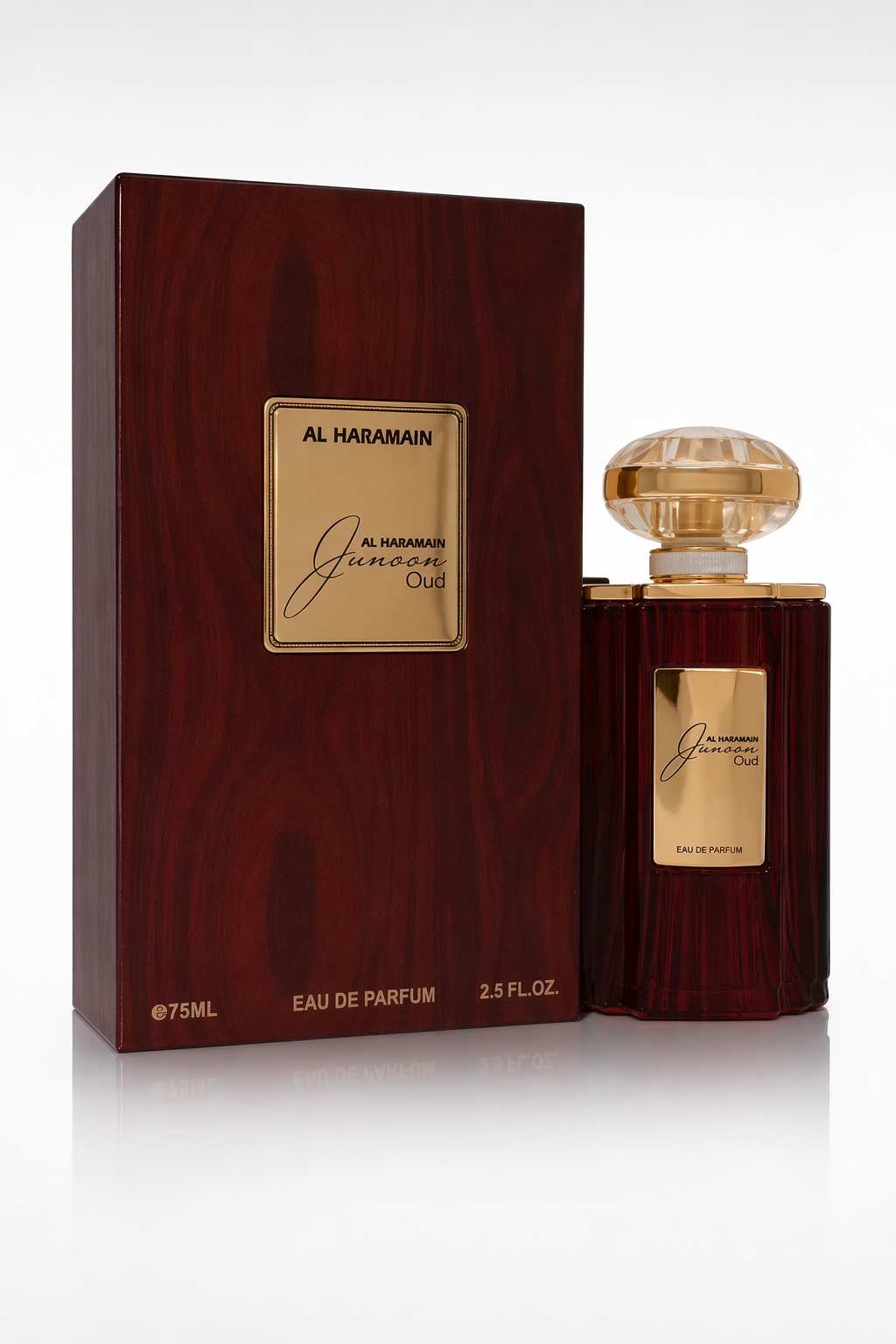 Al Haramain Junoon Oud Eau De Parfum Spray By Al Haramain Default