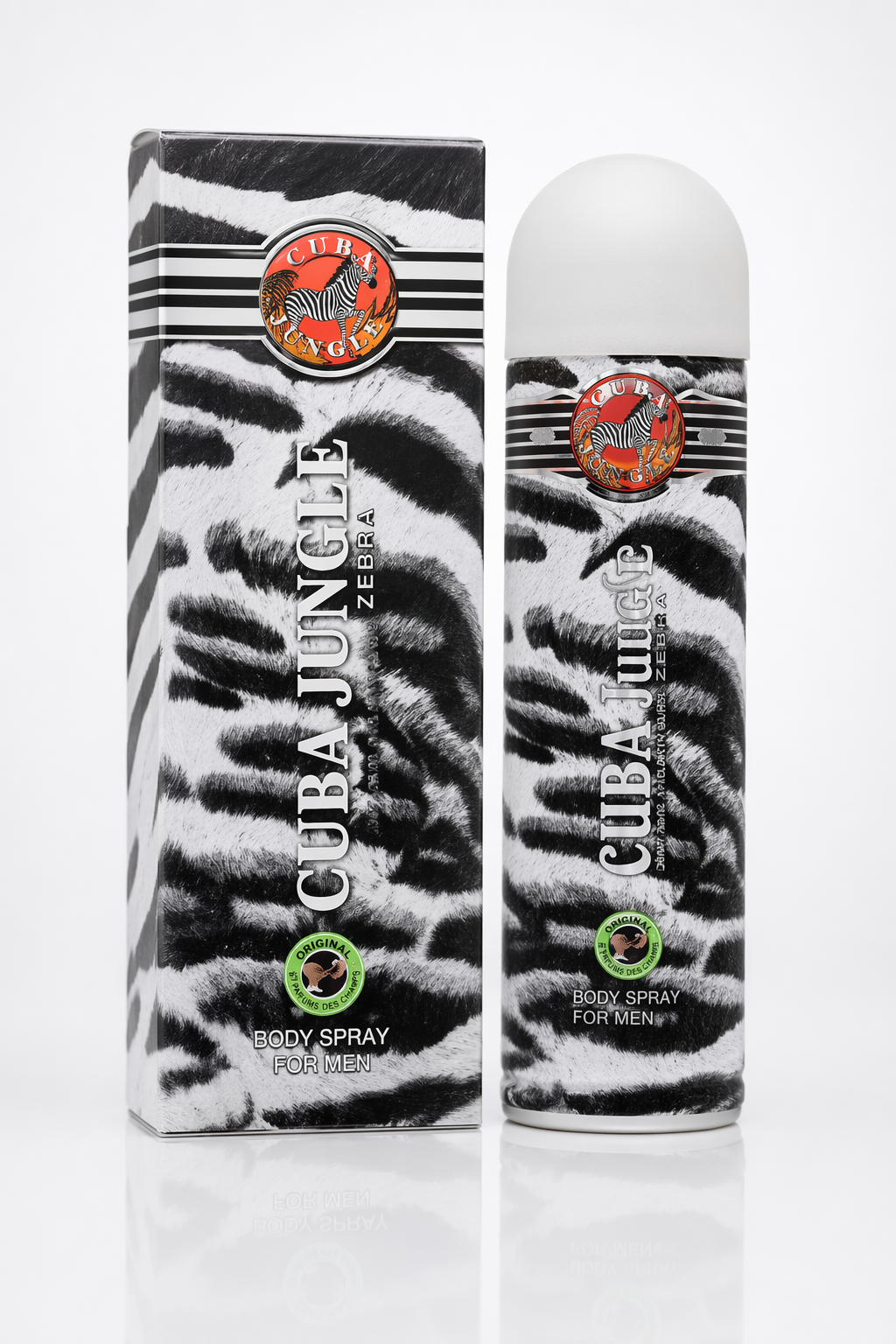 Cuba Jungle Zebra Body Spray By Fragluxe Default