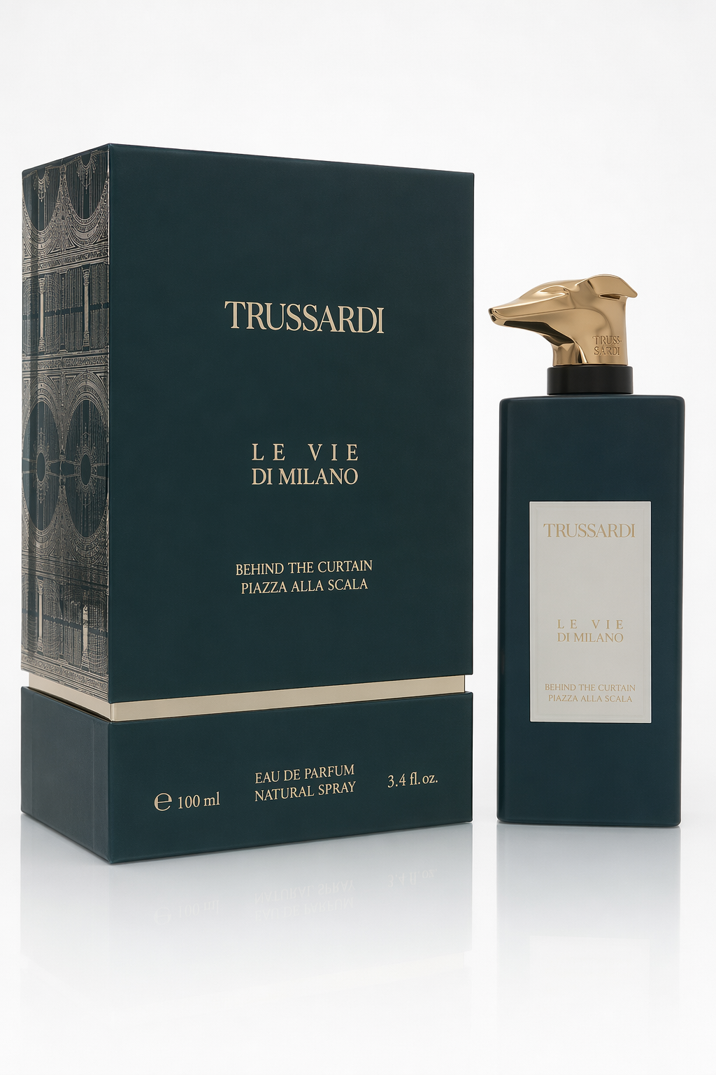 Behind The Curtain Plazza Alla Scala Eau De Parfum Spray (Unisex) By Trussardi Default