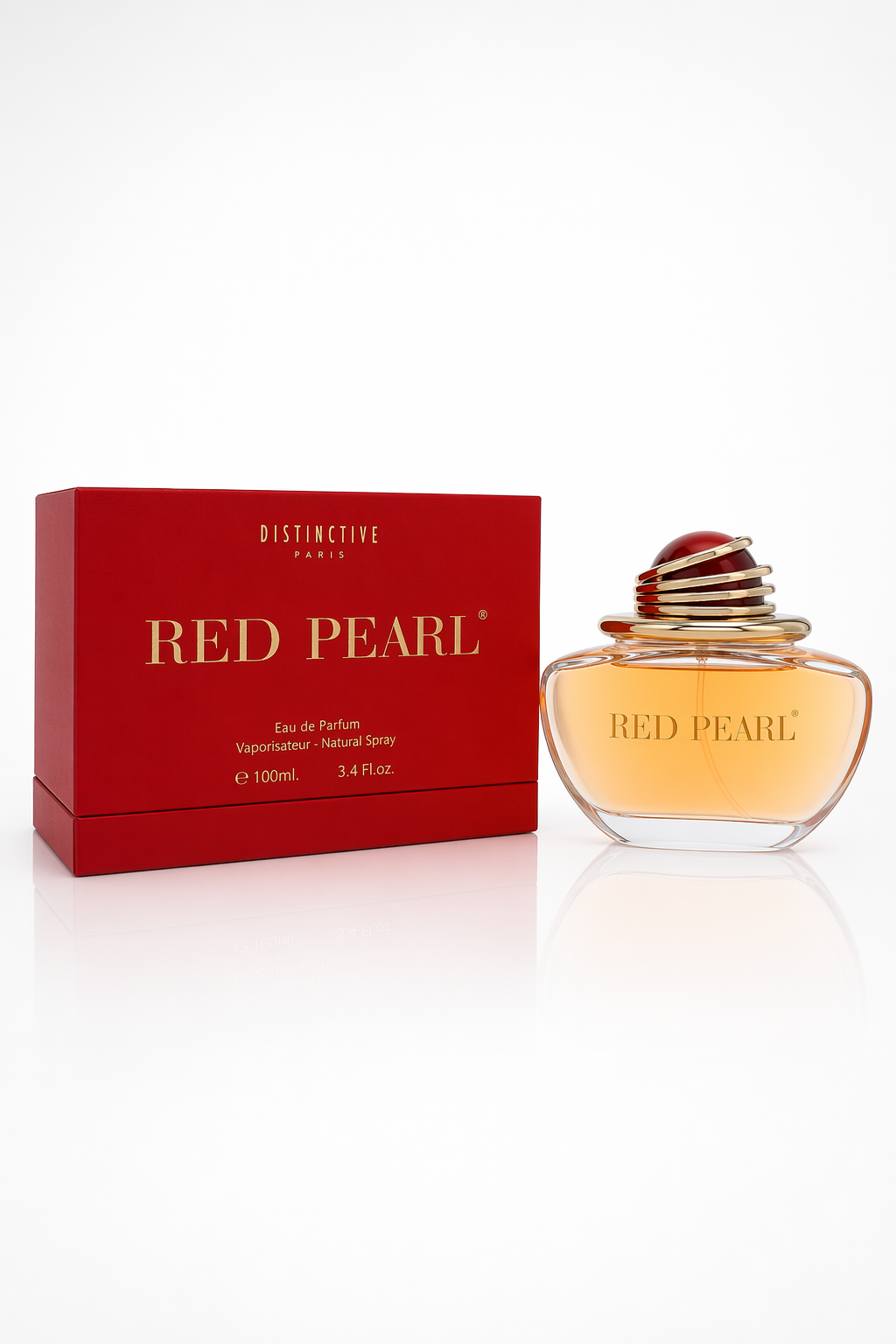 Red Pearl Eau De Parfum Spray By Paris Bleu Default