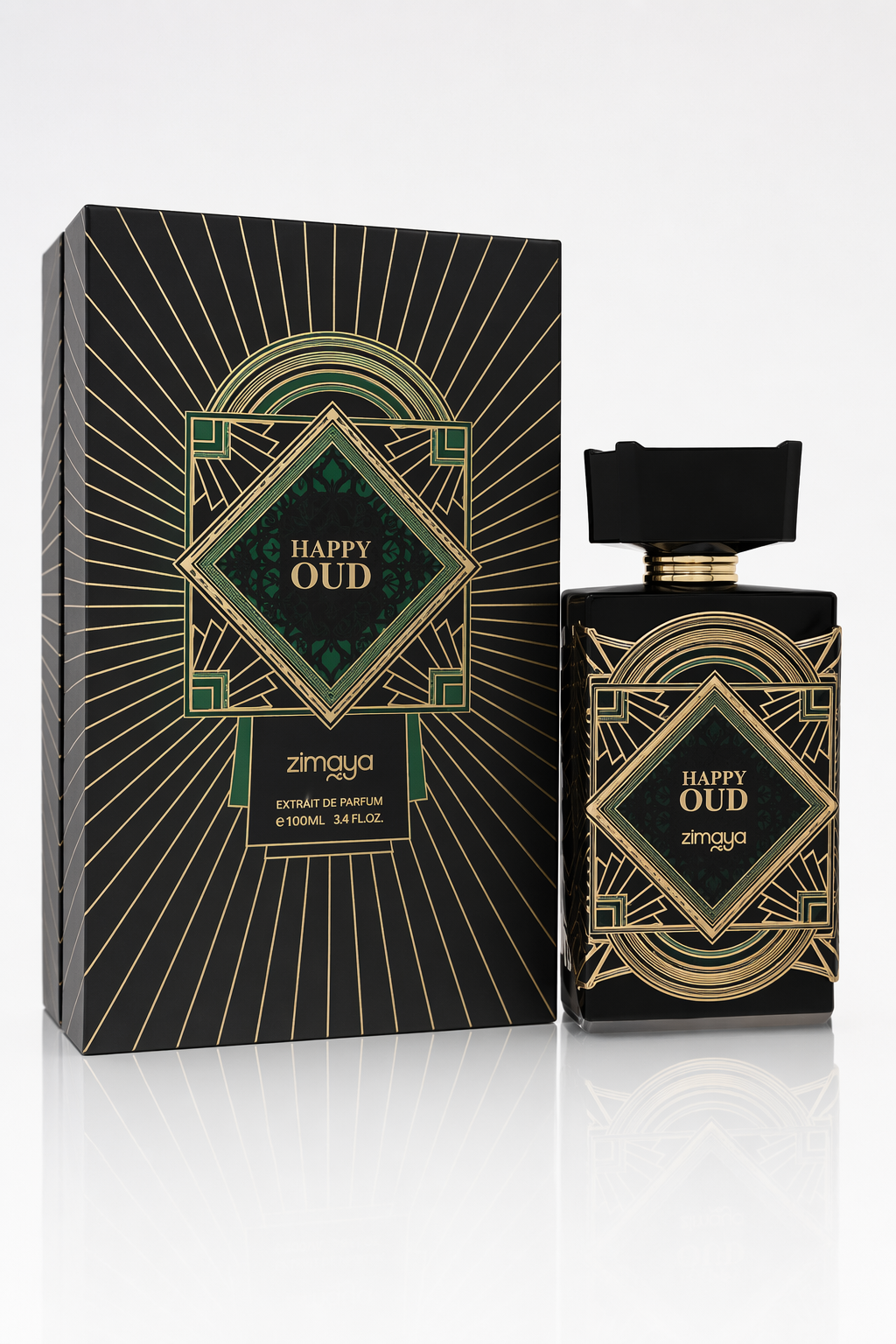 Afnan Zimaya Happy Oud Extrait De Parfum Spray (Unisex) By Afnan Default