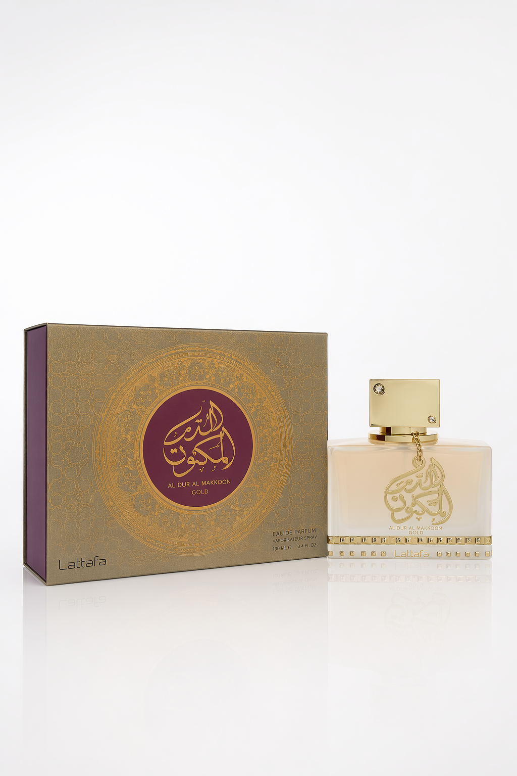 Lattafa Al Dur Al Maknoon Gold Eau De Parfum Spray (Unisex) By Lattafa Default