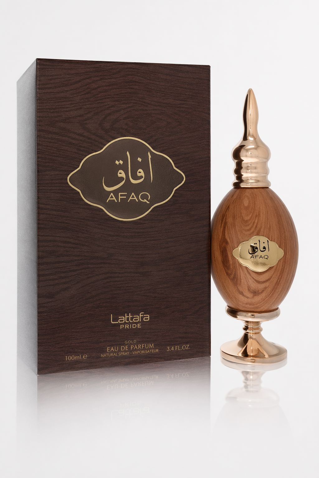 Lattafa Pride Afaq Gold Eau De Parfum Spray (Unisex) By Lattafa Default