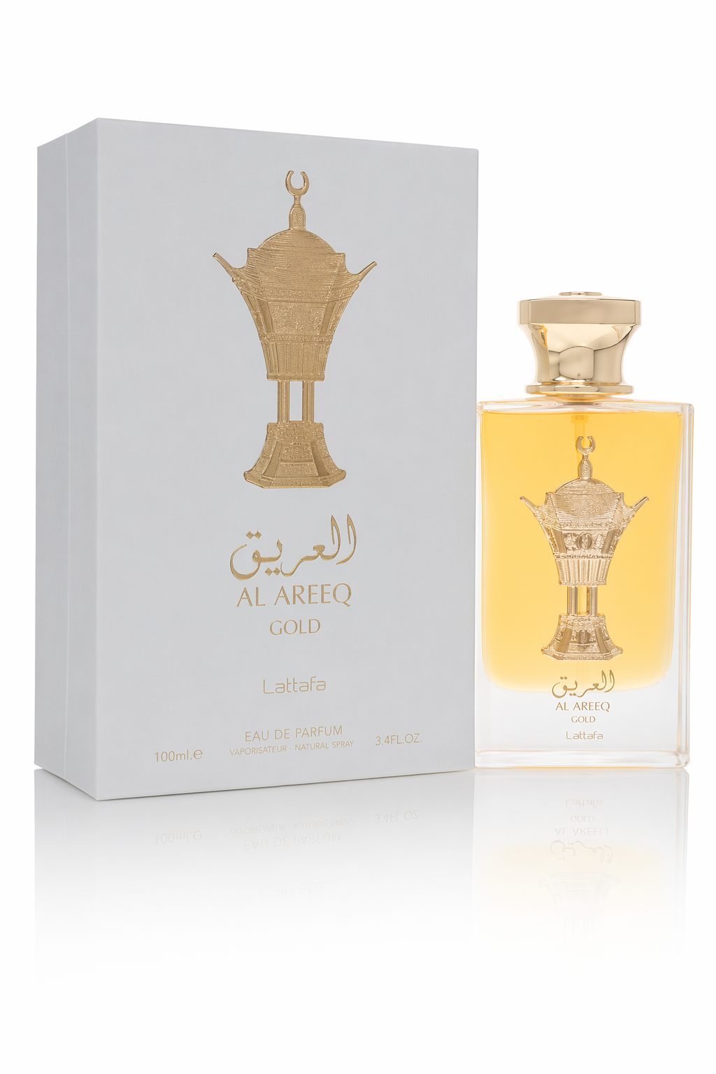 Lattafa Al Areeq Gold Eau De Parfum Spray (Unisex) By Lattafa Default