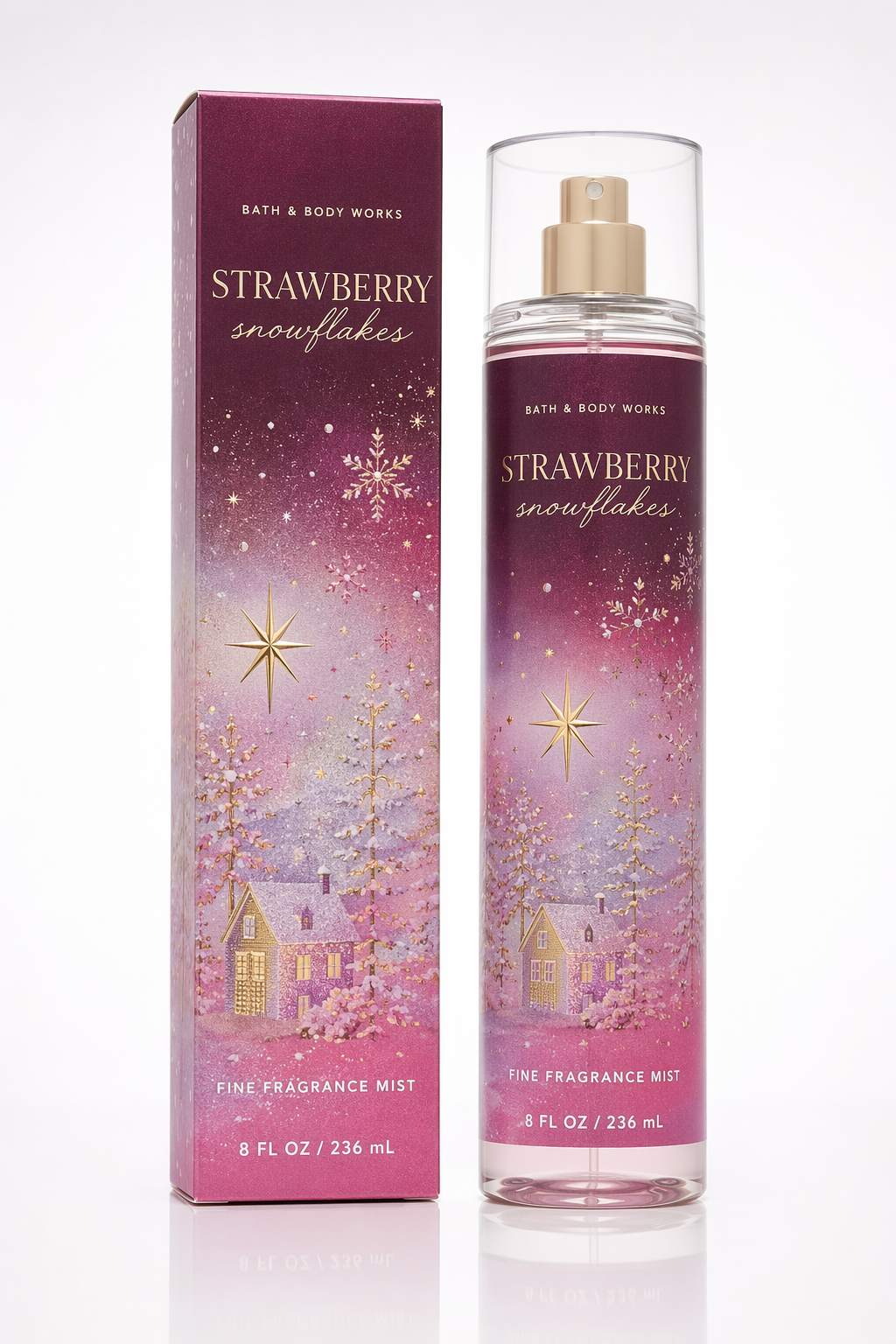Bath & Body Works Strawberry Snowflakes Fine Fragrance Mist By Bath & Body Works Default