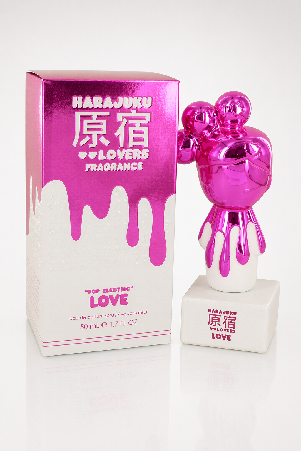 Harajuku Lovers Pop Electric Love Eau De Parfum Spray By Gwen Stefani Default