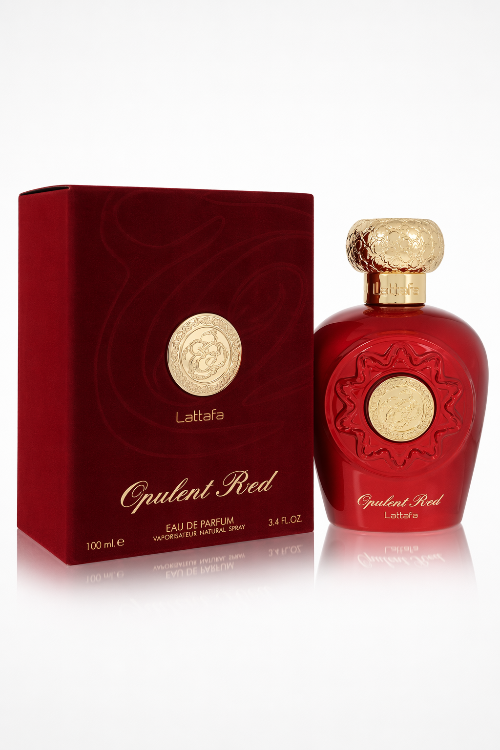 Lattafa Opulent Red Eau De Parfum Spray By Lattafa Default