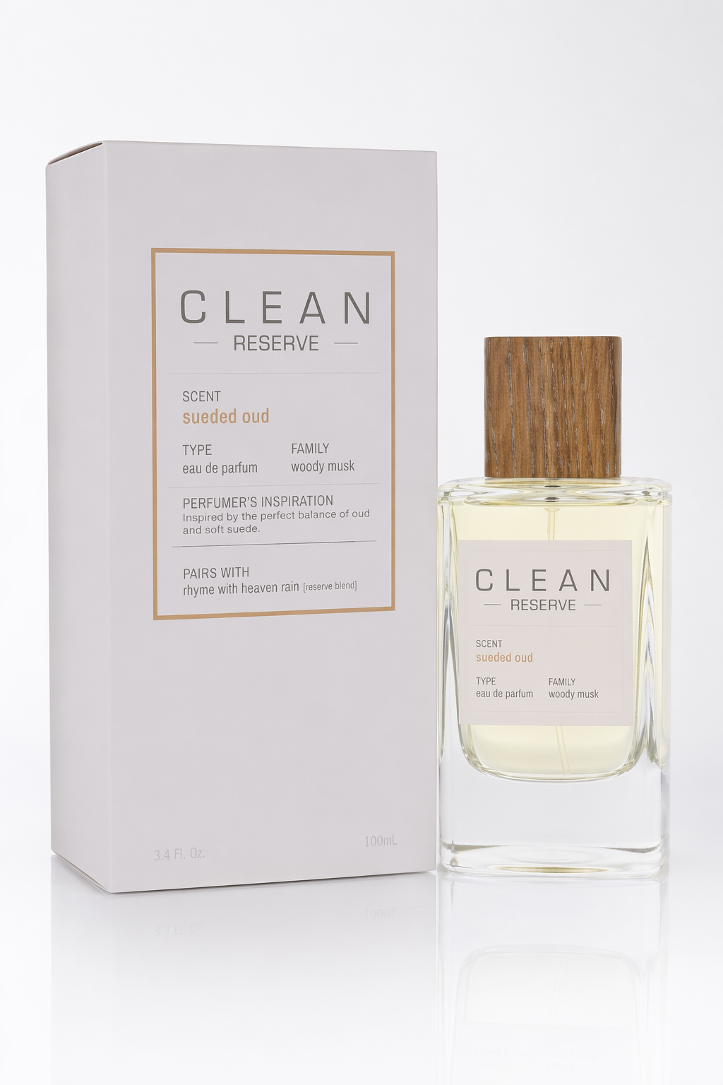 Clean Sueded Oud Eau De Parfum Spray By Clean Default