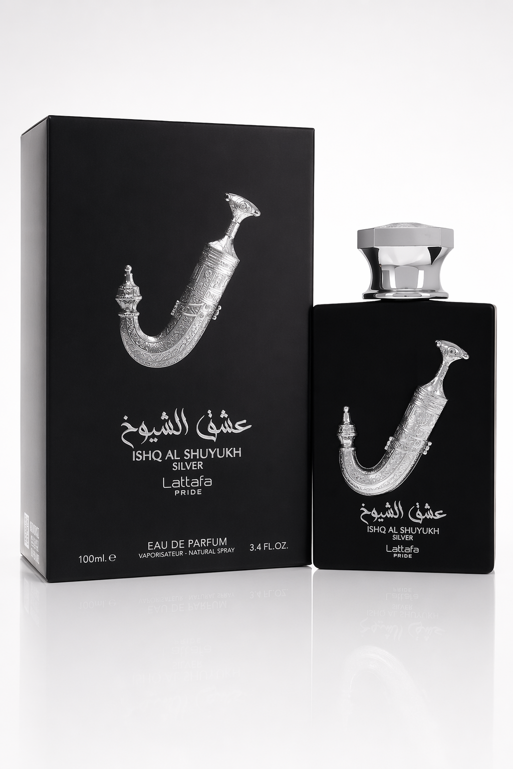 Lattafa Pride Ishq Al Shuyukh Silver Eau De Parfum Spray (Unisex) By Lattafa Default