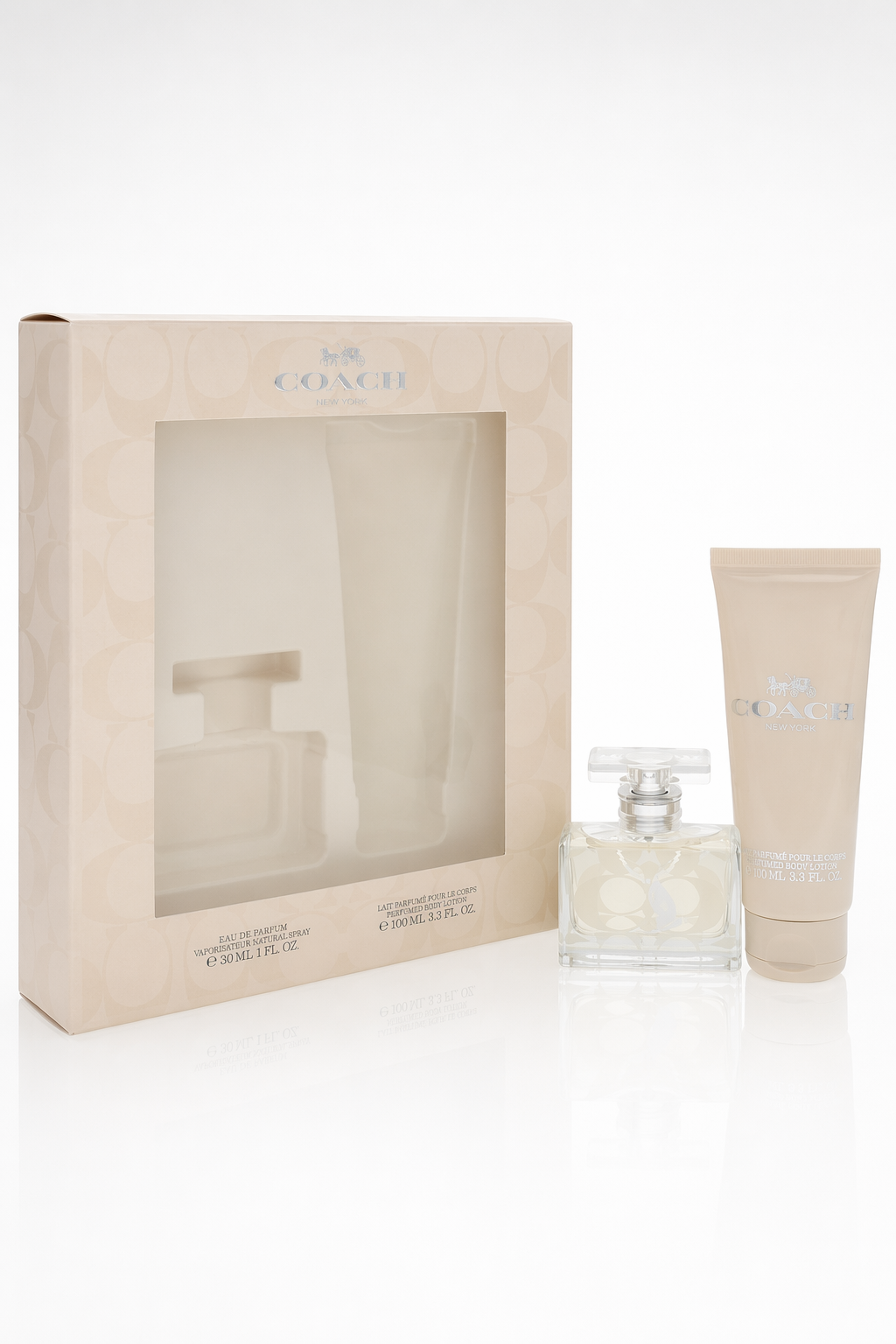 Coach Signature Gift Set - 1 oz  Eau De Parfum Spray  +  3.3 oz Body Lotion By Coach Default