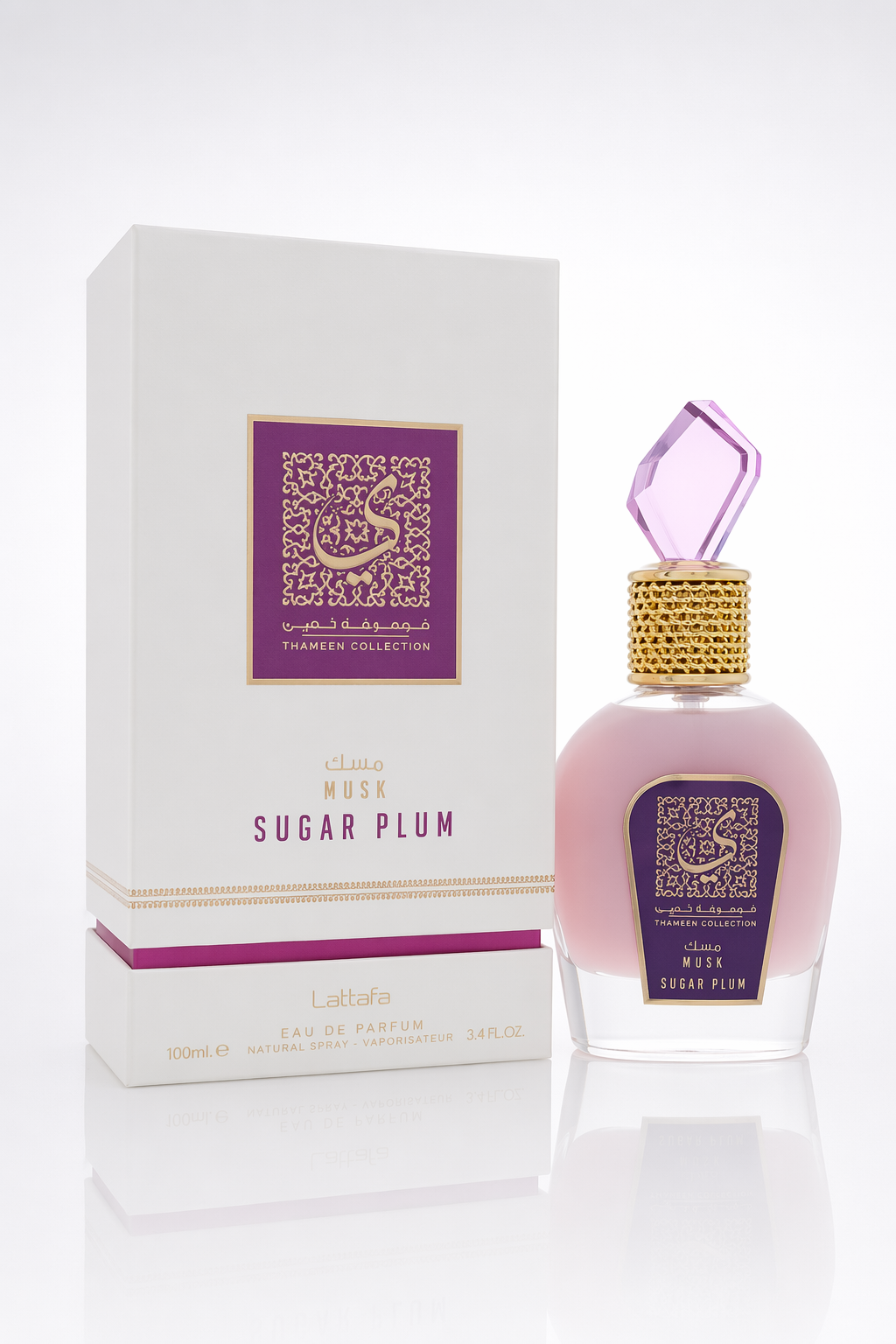 Lattafa Musk Sugar Plum Eau De Parfum Spray (Unisex) By Lattafa Default