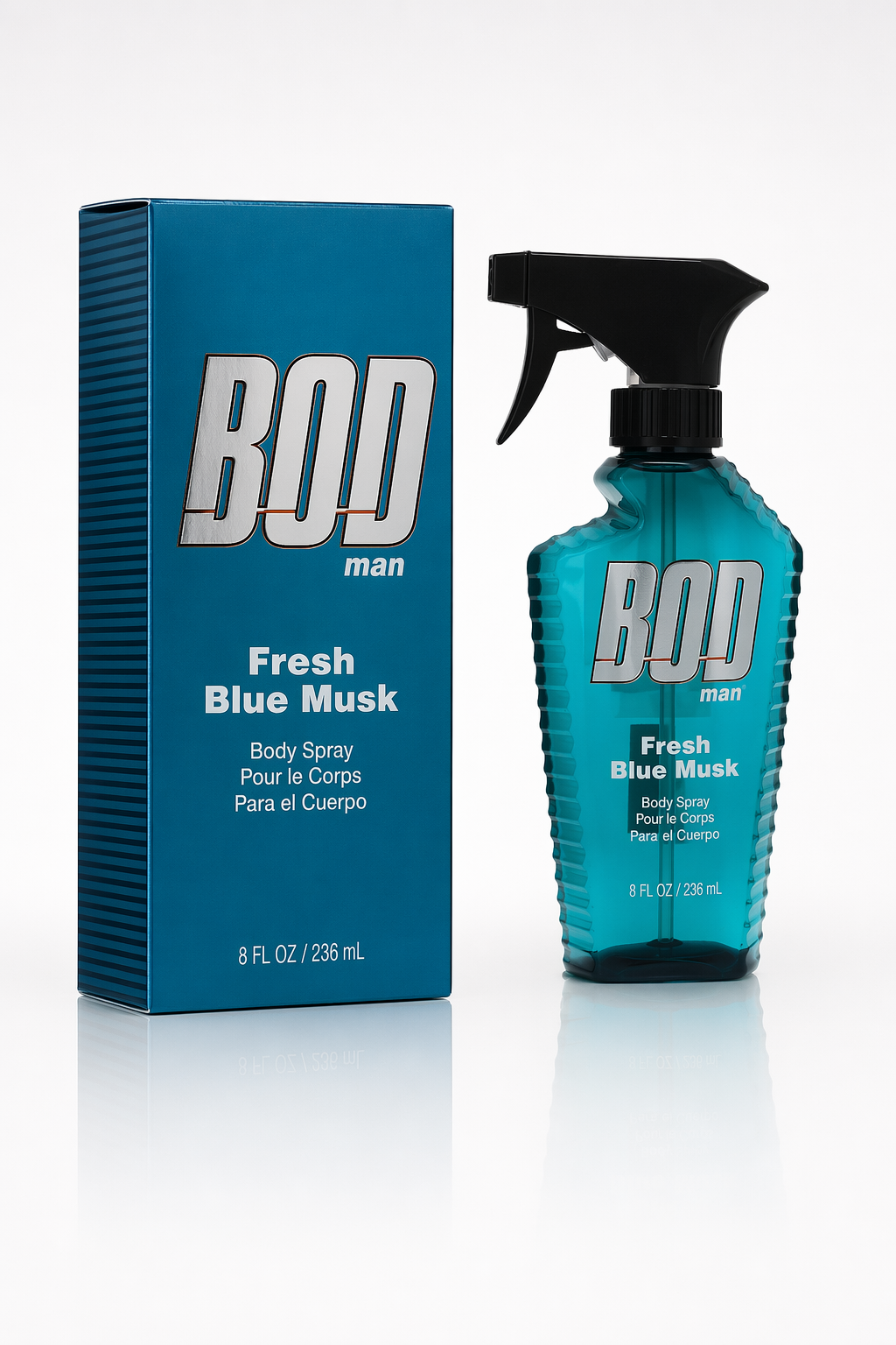 Bod Man Fresh Blue Musk Body Spray By Parfums De Coeur Default