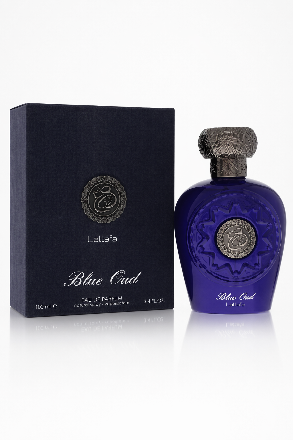 Lattafa Blue Oud Eau De Parfum Spray (Unisex) By Lattafa Default
