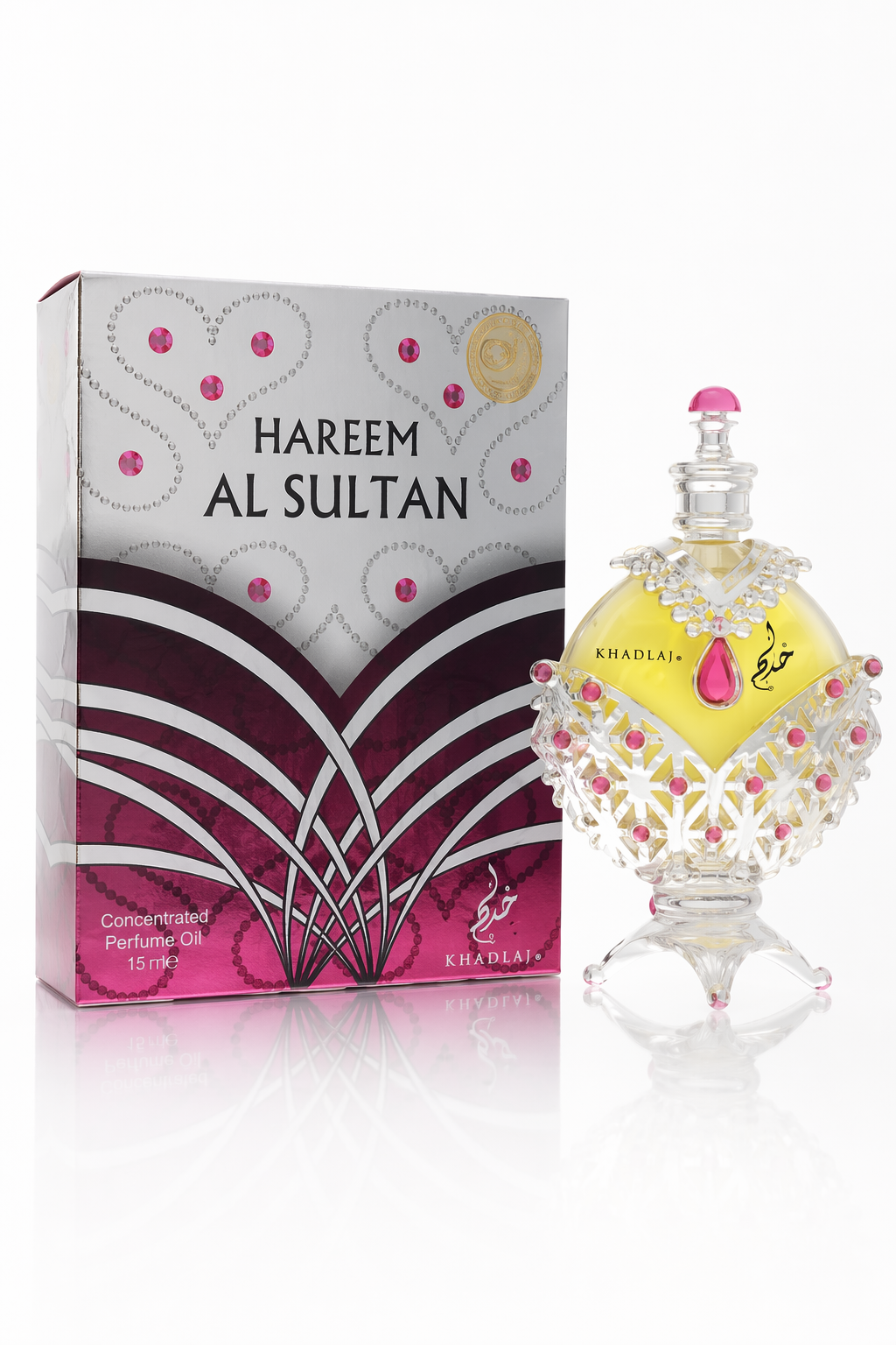 Khadlaj Hareem Al Sultan Silver Concentrated Perfume Oil (Unisex) By Khadlaj Default