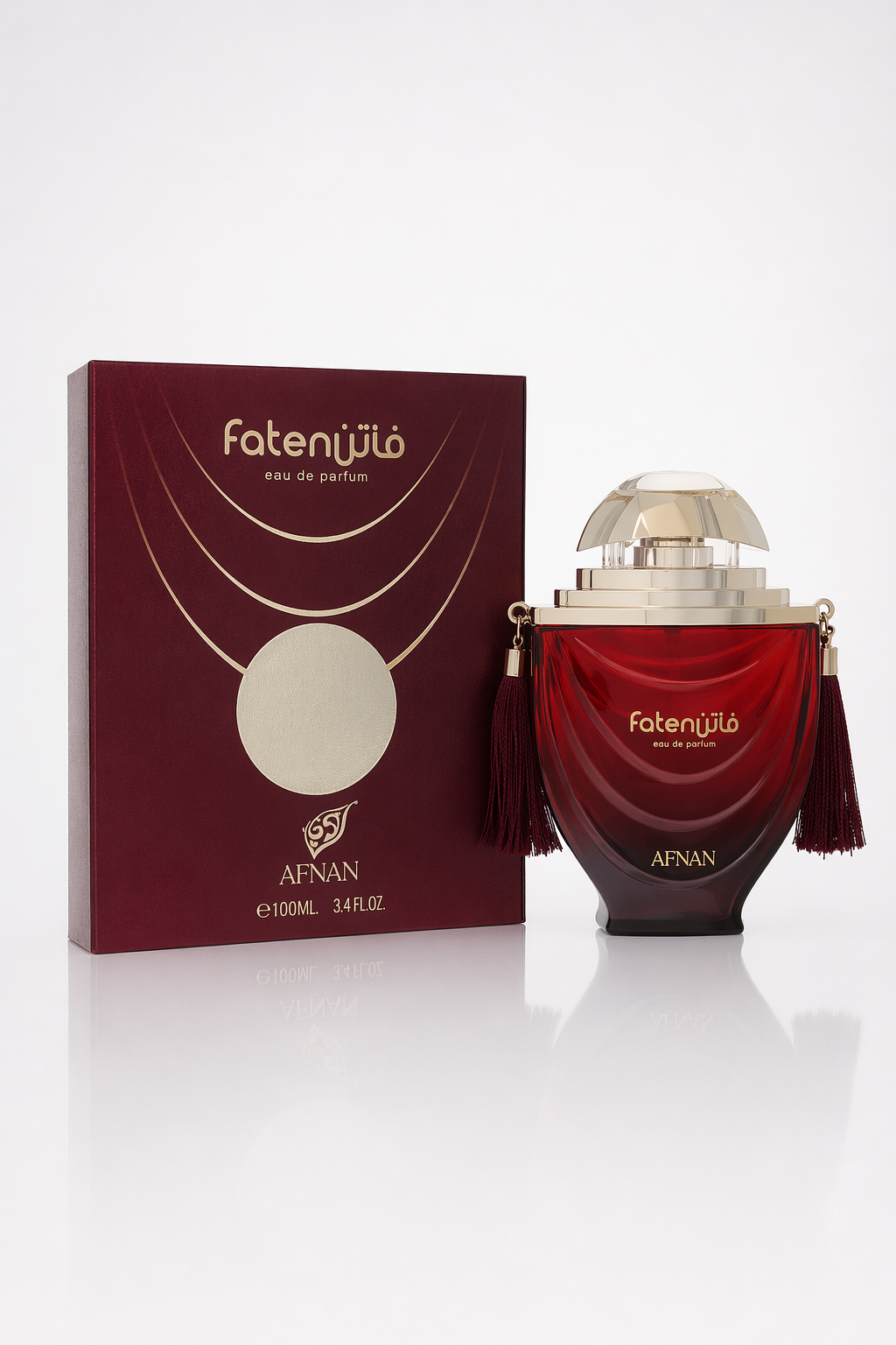Afnan Faten Maroon Eau De Parfum Spray (Unisex) By Afnan Default