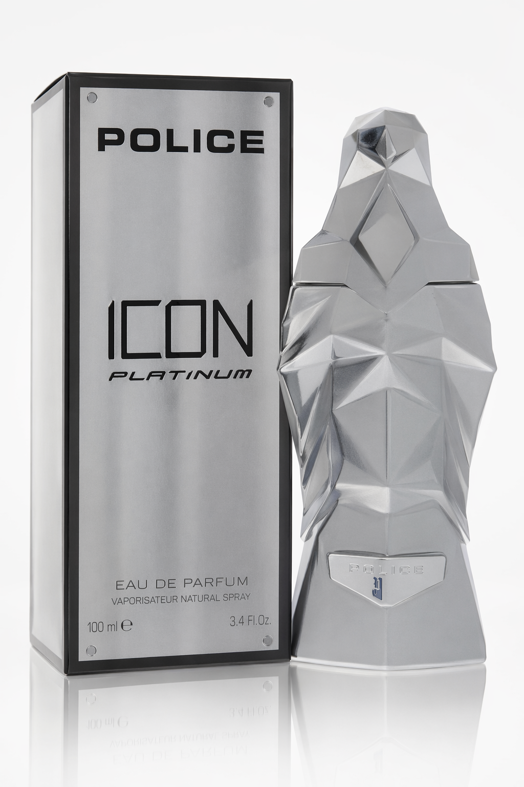 Police Icon Platinum Eau De Parfum Spray By Police Colognes Default