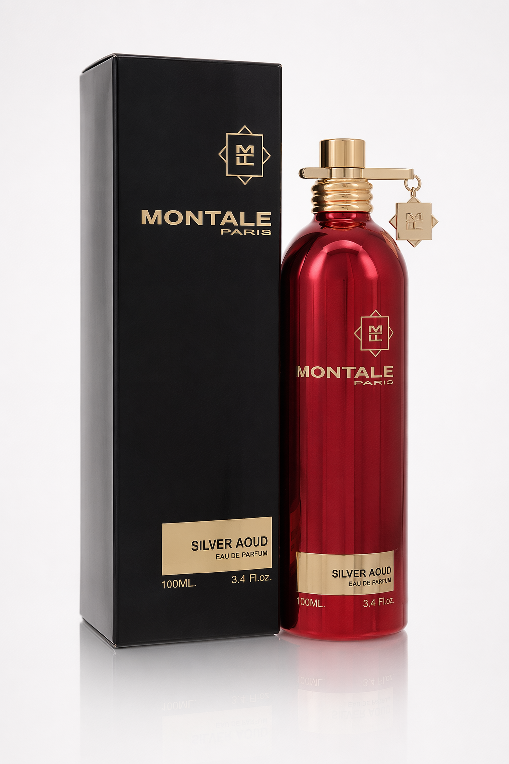 Montale Silver Aoud Eau De Parfum Spray By Montale Default