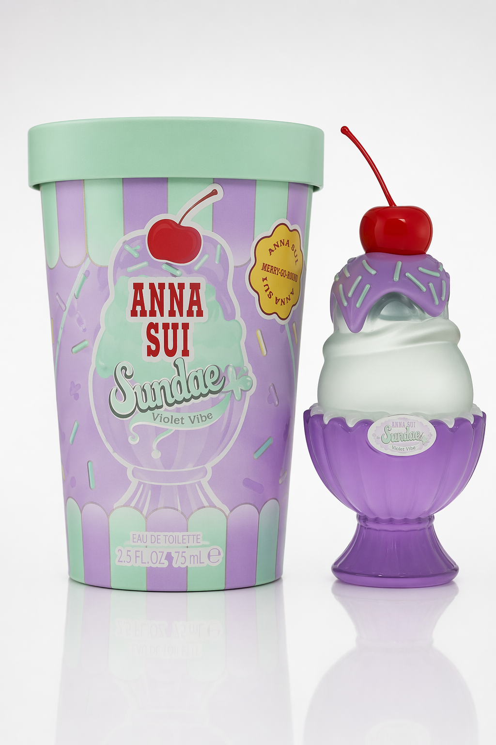 Anna Sui Sundae Violet Vibe Eau De Toilette Spray By Anna Sui Default