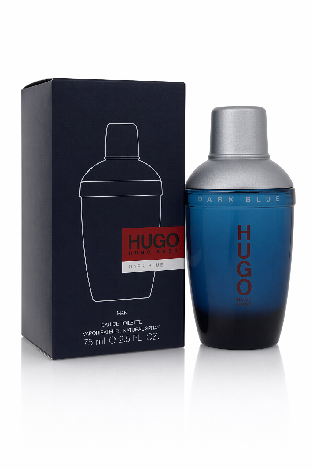 Dark Blue Eau De Toilette Spray By Hugo Boss Default