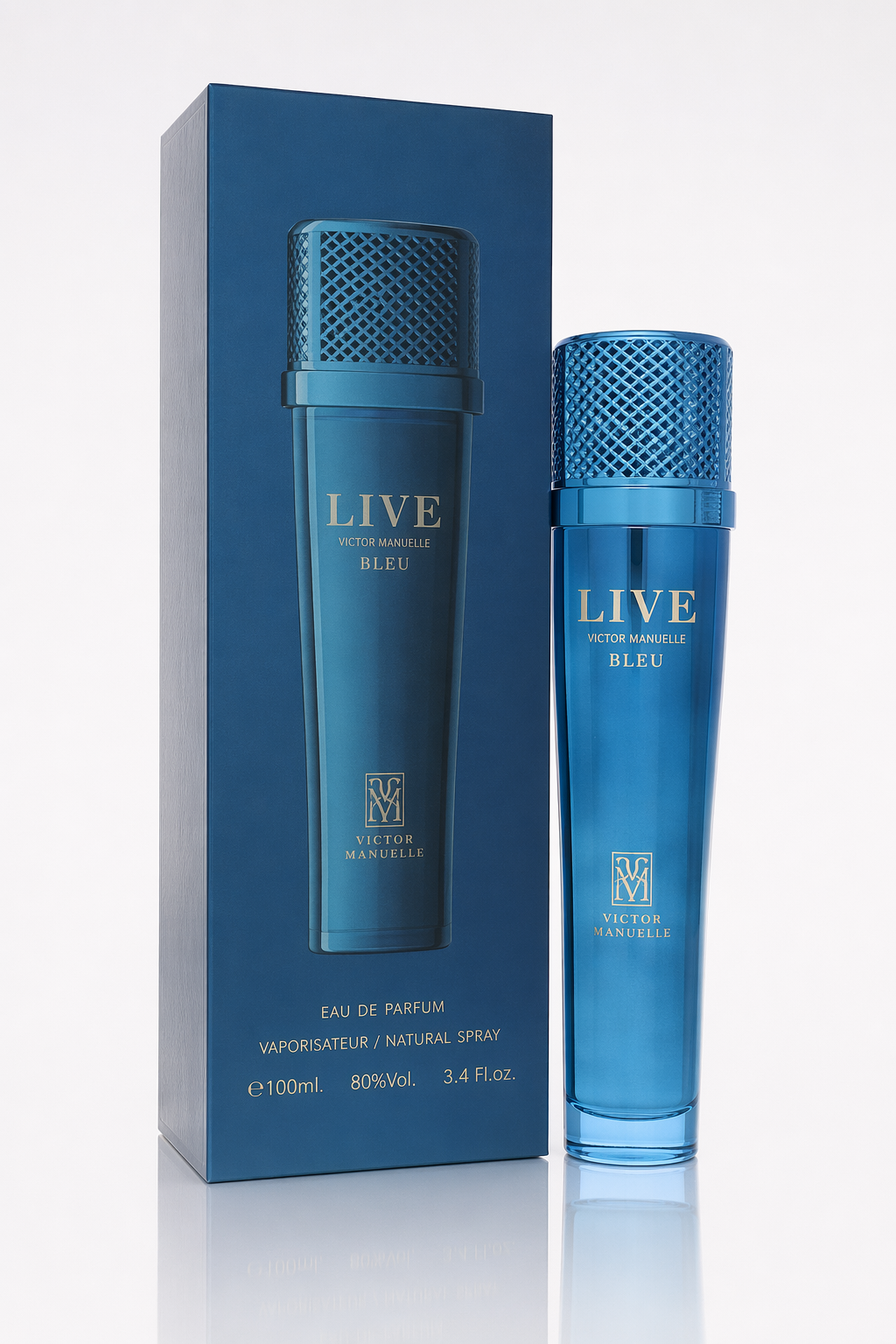Victor Manuelle Live Bleu Eau De Parfum Spray By Victor Manuelle Default