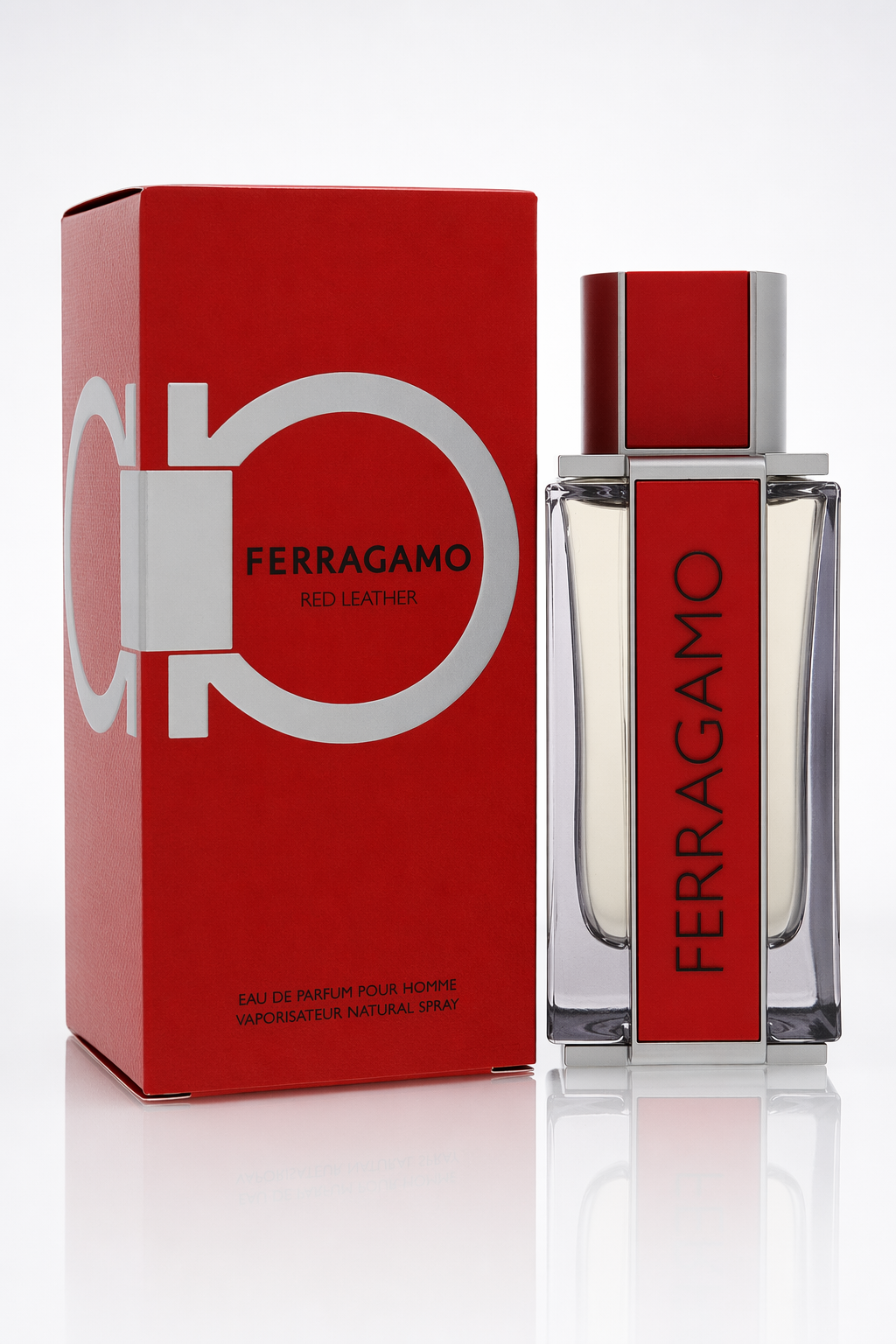 Salvatore Ferragamo Red Leather Eau De Parfum Spray By Salvatore Ferragamo Default