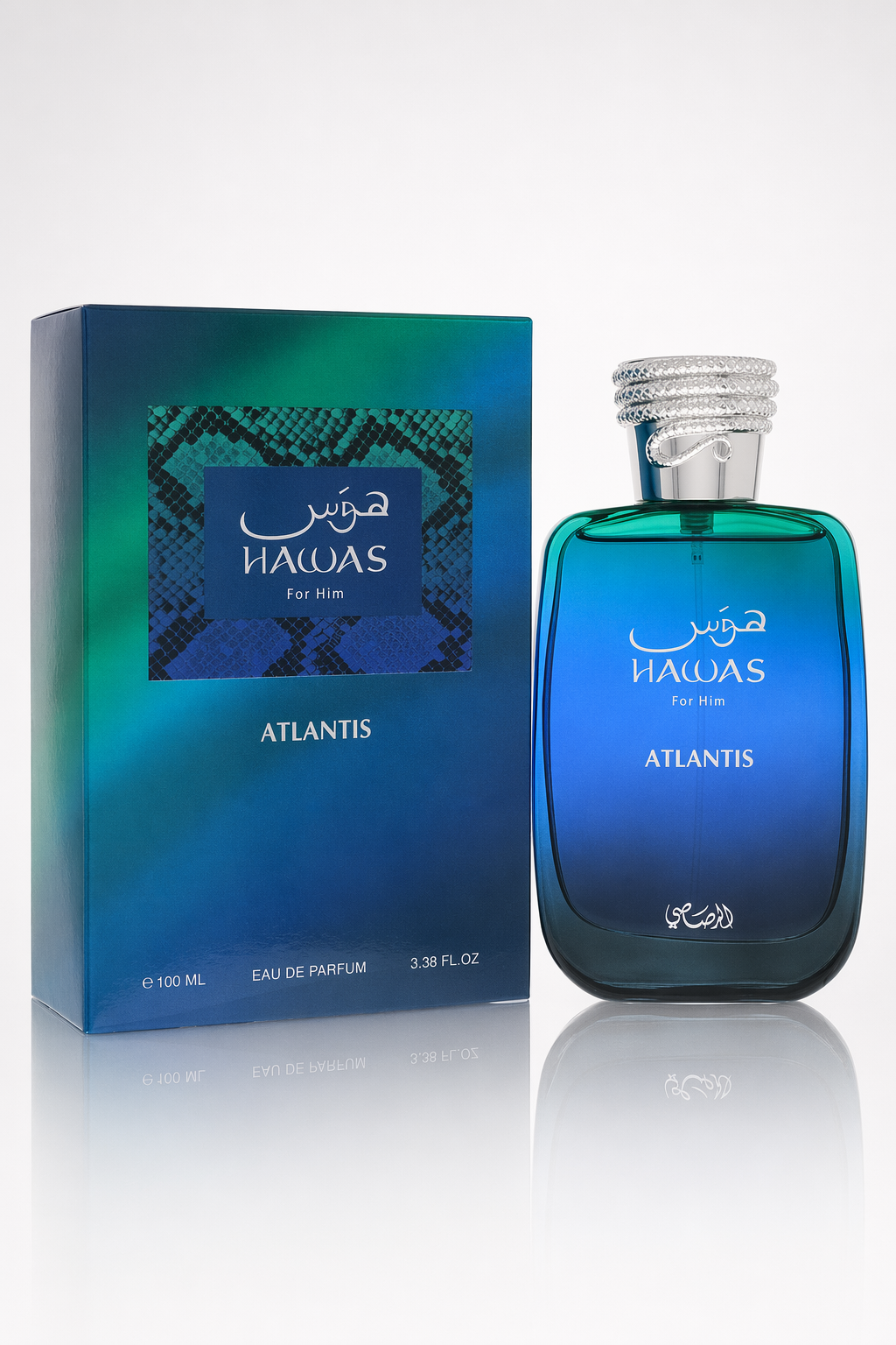 Hawas Atlantis Eau De Parfum Spray By Rasasi Default