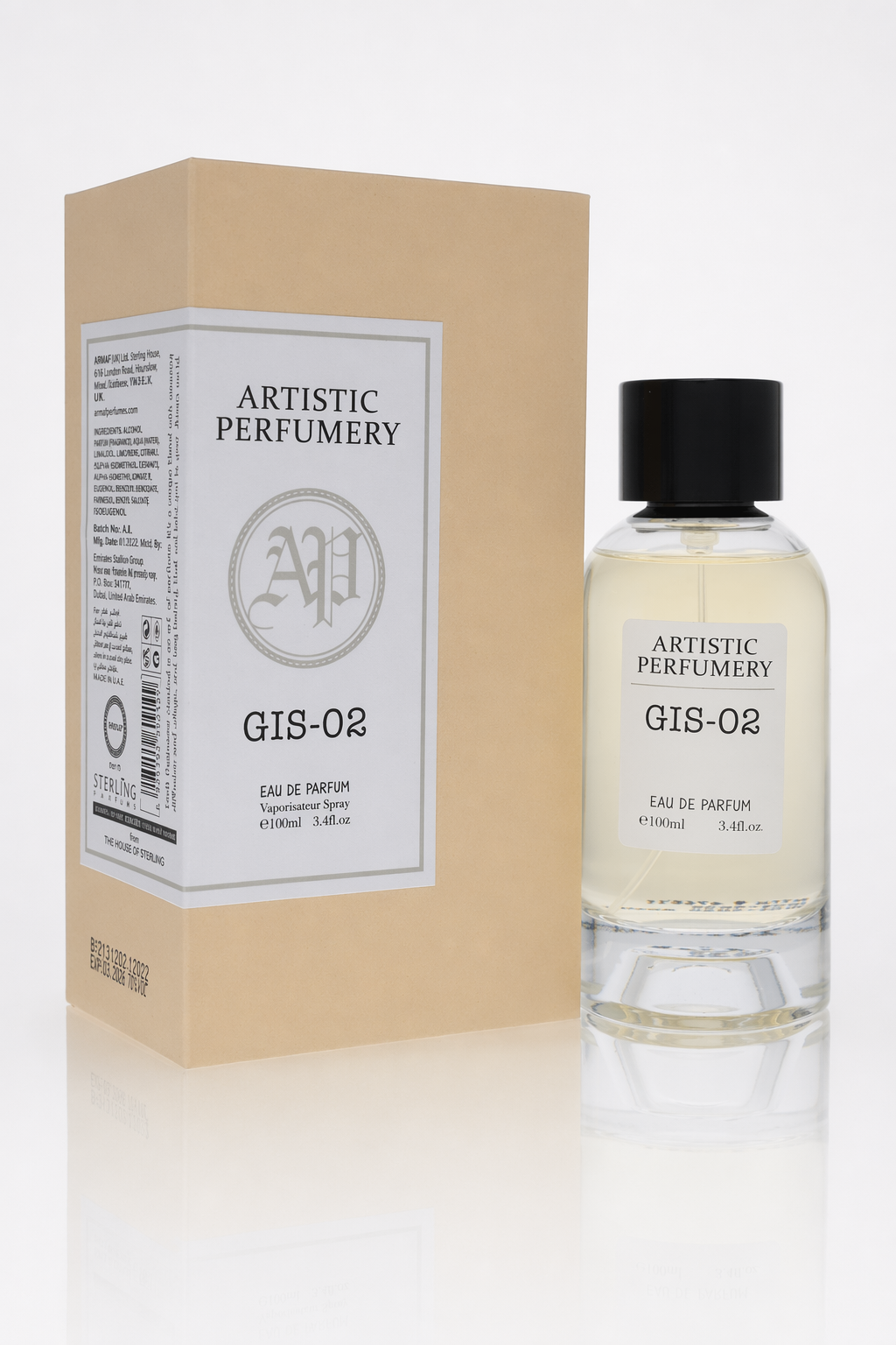 Armaf Artistic Perfumery Gis-02 Eau De Parfum Spray By Armaf Default