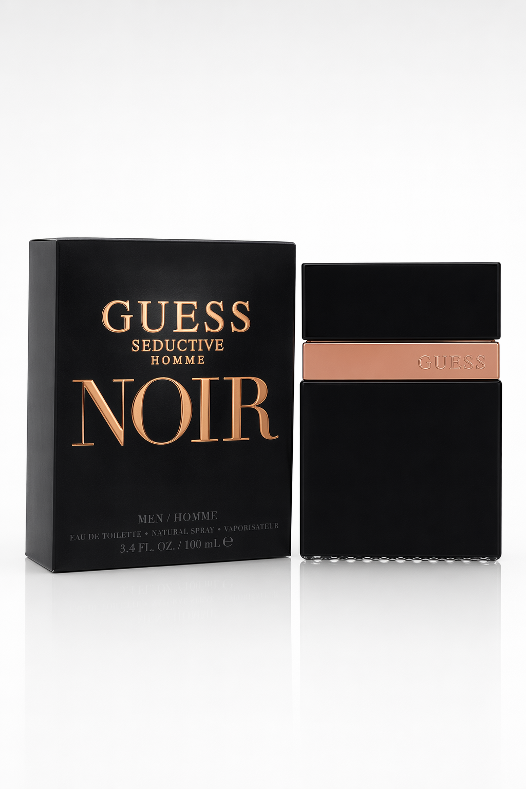 Guess Seductive Homme Noir Eau De Toilette Spray By Guess Default