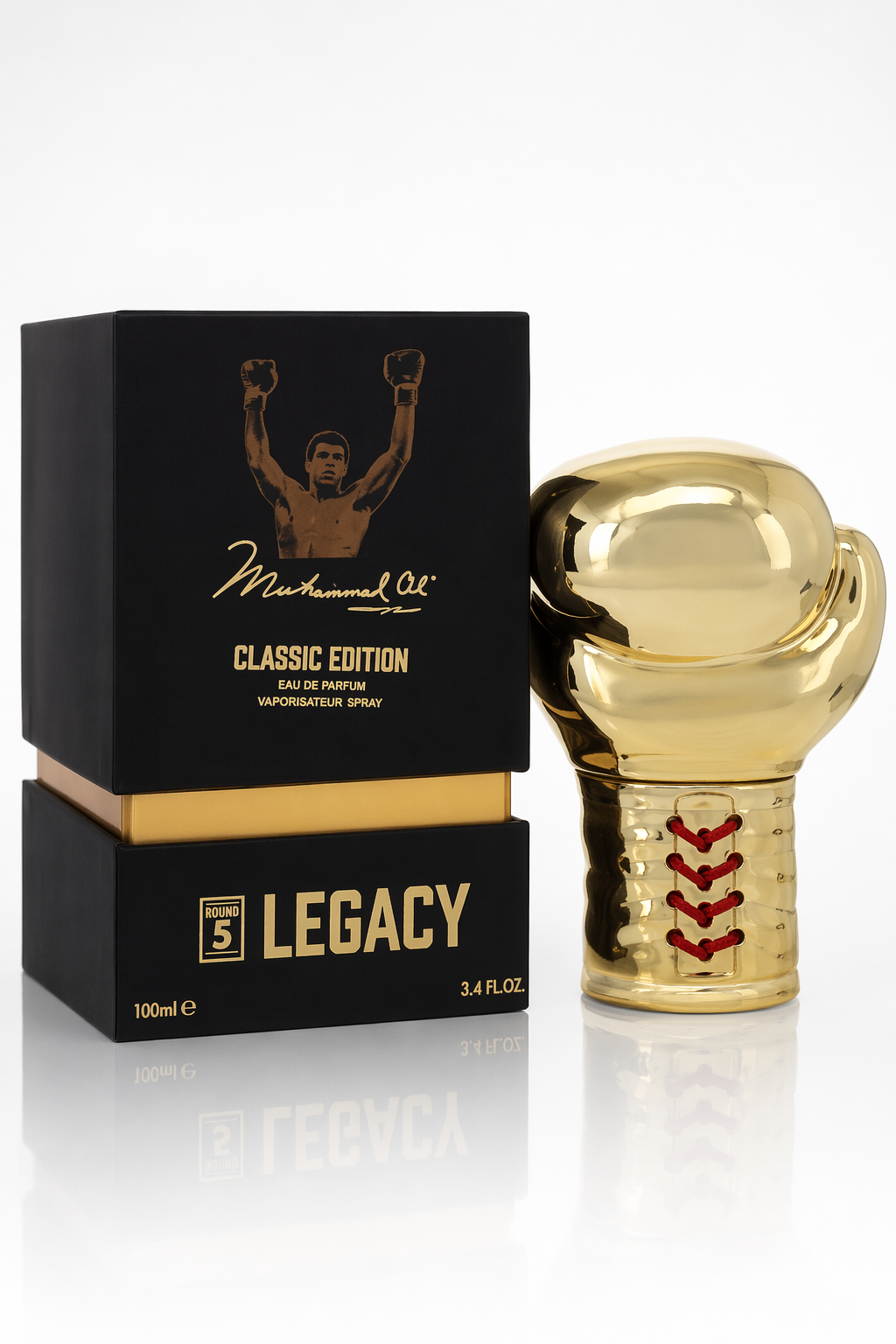 Muhammad Ali Legacy Round 5 Eau De Parfum Spray (Classic Edition) By Muhammad Ali Default