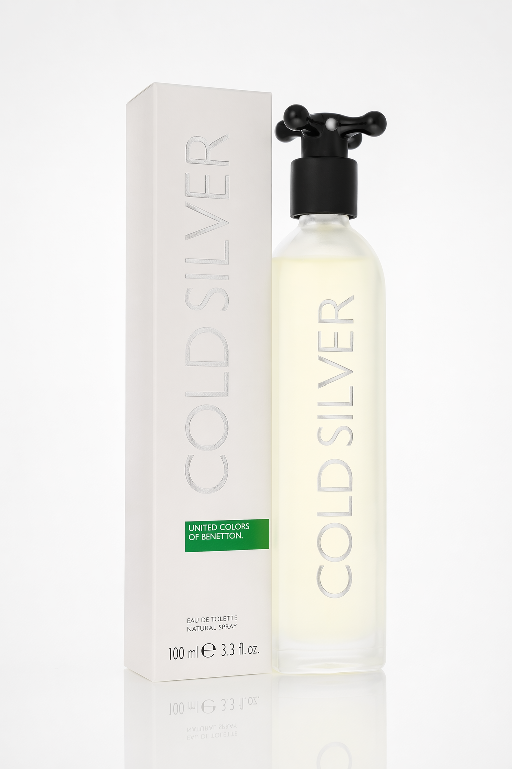 Cold Silver Eau De Toilette Spray By Benetton Default