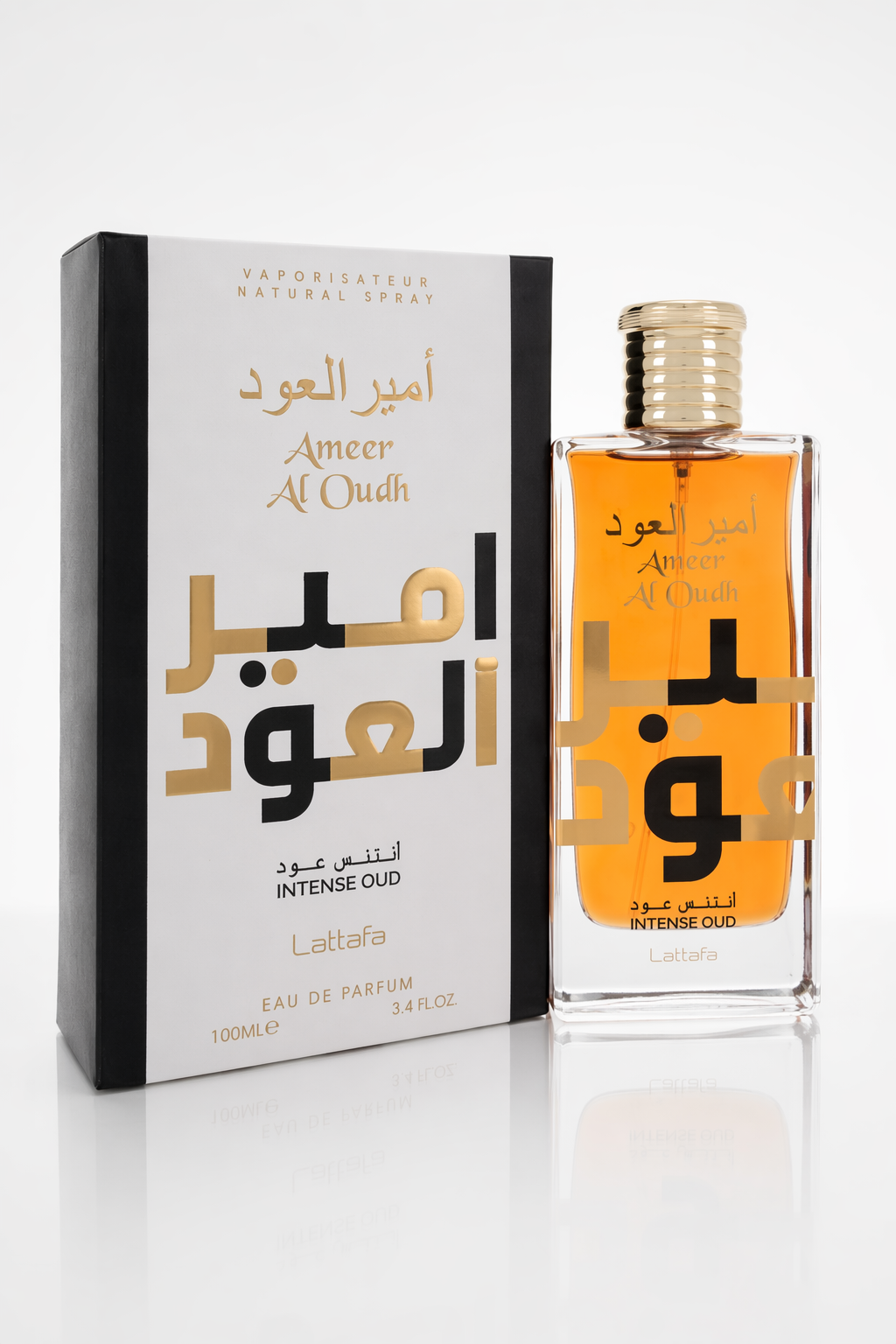 Ameer Al Oudh Intense Oud Eau De Parfum Spray (Unisex) By Lattafa Default