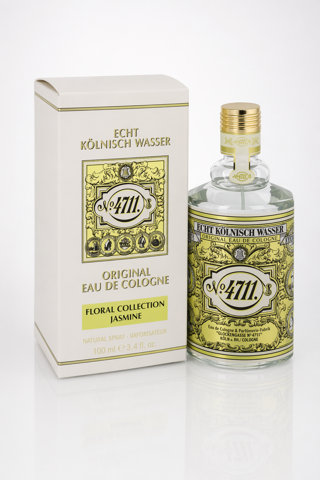 4711 Floral Collection Jasmine Eau De Cologne Spray (Unisex) By 4711 Default