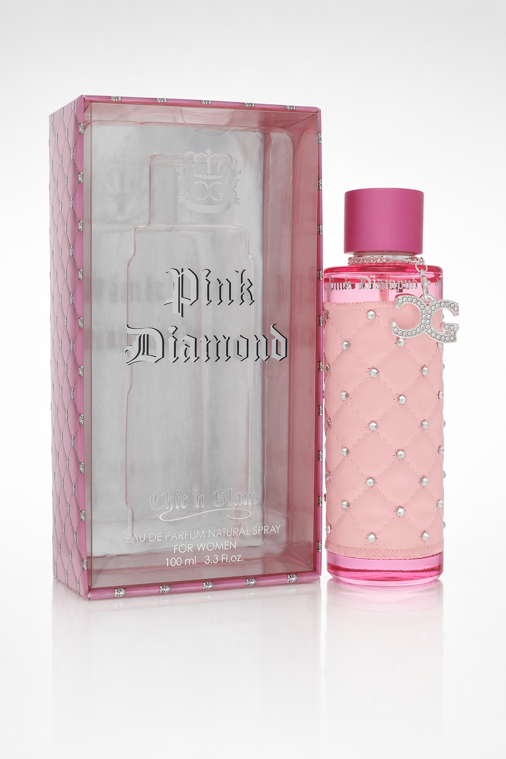 Chic 'n Glam Pink Diamond Eau De Parfum Spray By Chic 'N Glam Default