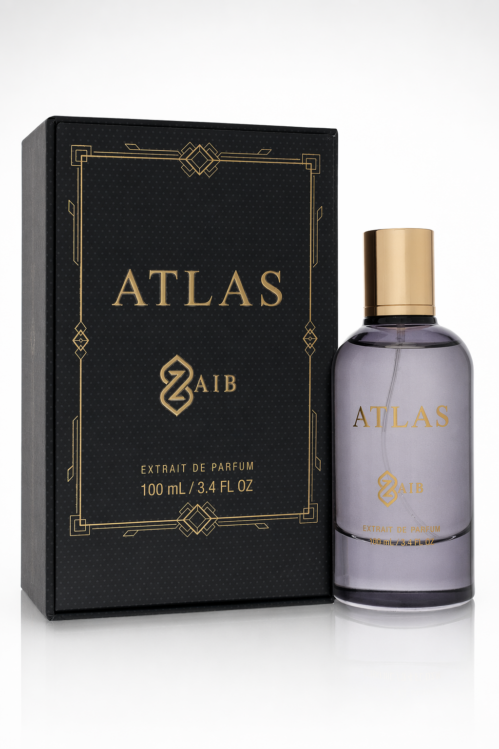 Zaib Atlas Extrait de Parfum Spray (Unisex) By Zaib Default