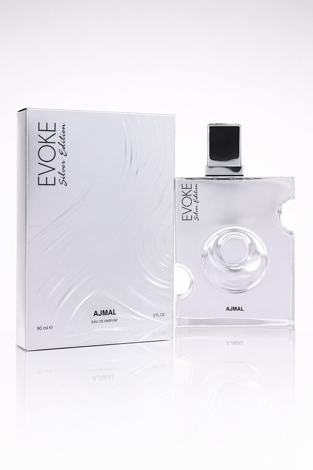 Ajmal Evoke Silver Edition Eau De Parfum Spray By Ajmal Default