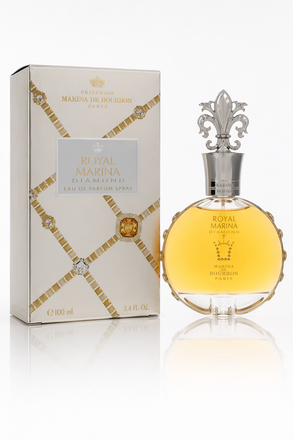 Royal Marina Diamond Eau De Parfum Spray By Marina De Bourbon Default
