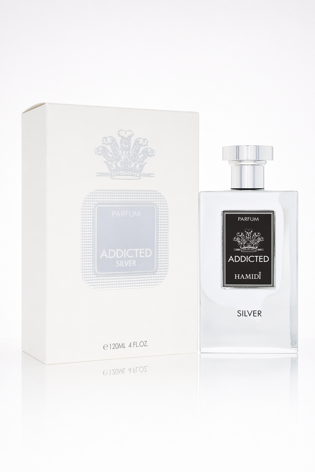 Hamidi Addicted Silver Parfum Spray By Hamidi Default