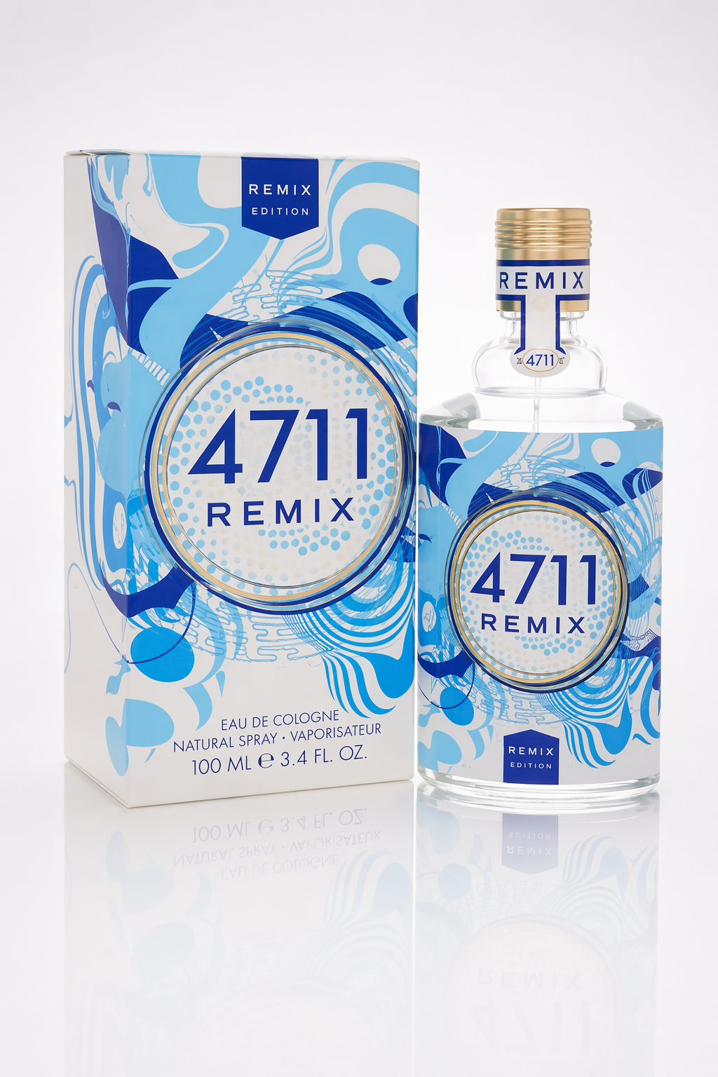 4711 Remix Sparkling Island Eau De Cologne Spray (Unisex) By 4711 Default